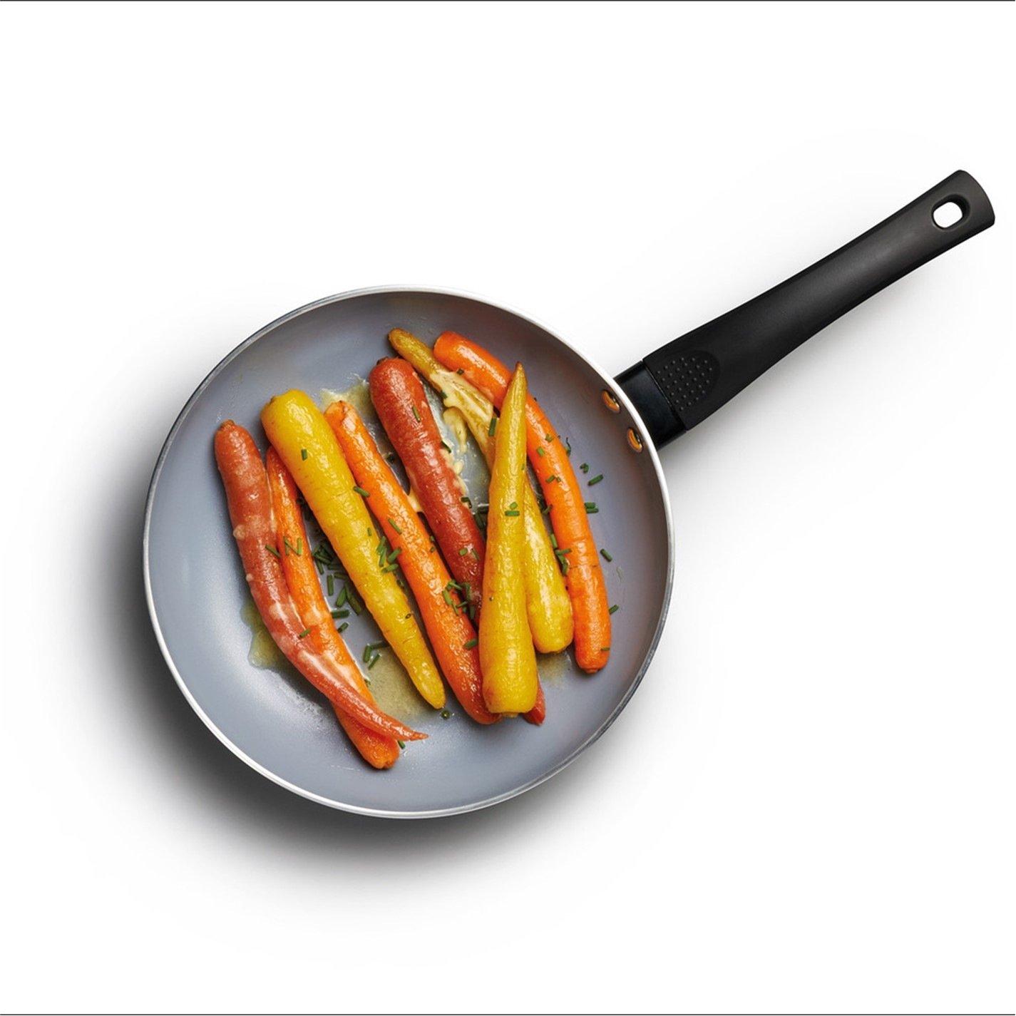 Black - MasterClass - MasterClass Ceramic Non-Stick Eco Fry Pan, 30cm - 3