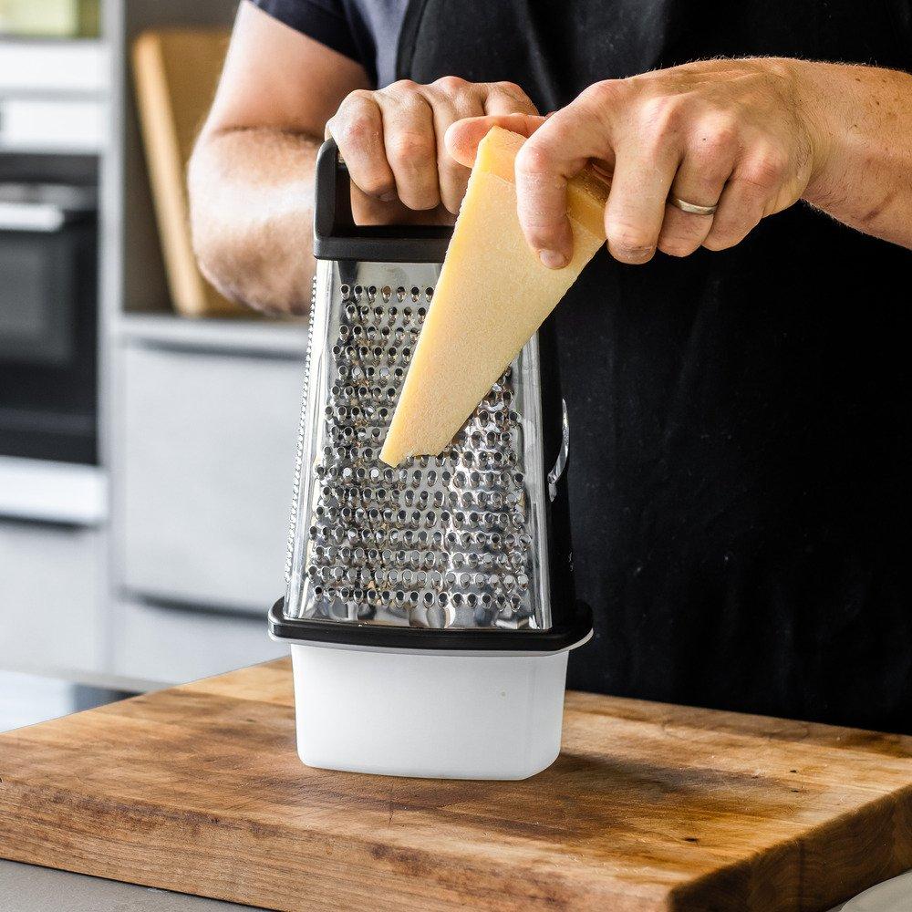 Silver - MasterClass - MasterClass Stainless Steel Four Sided Box Grater - 3