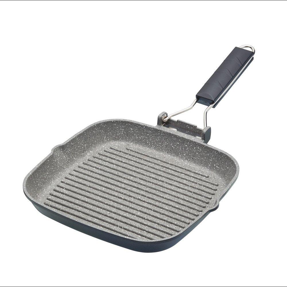 Masterclass  Cast Aluminium Grill Pan - Grey - 46x26cm