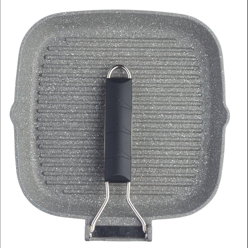Grey - MasterClass - MasterClass Cast Aluminium Grill Pan - 2