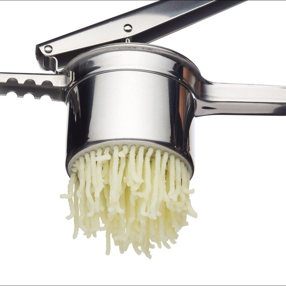 Silver - MasterClass - Deluxe Stainless Steel Potato Ricer - 3