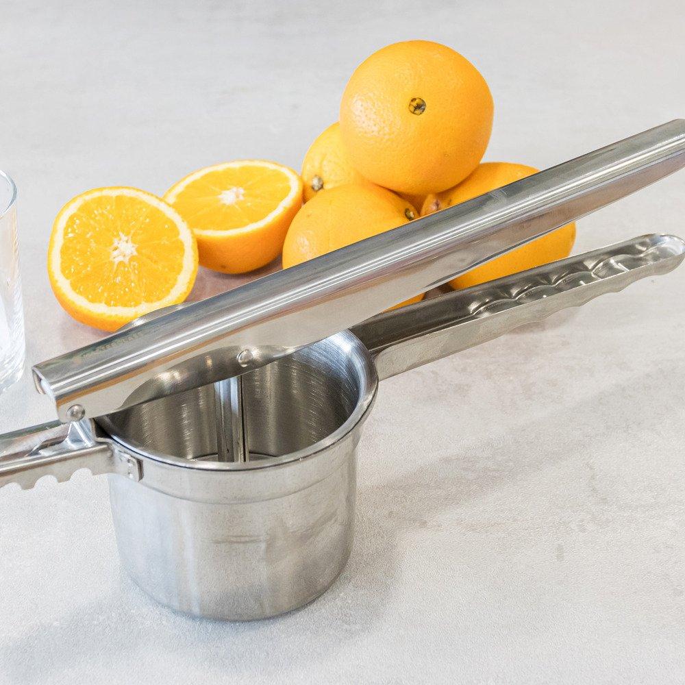 Silver - MasterClass - Deluxe Stainless Steel Potato Ricer - 4