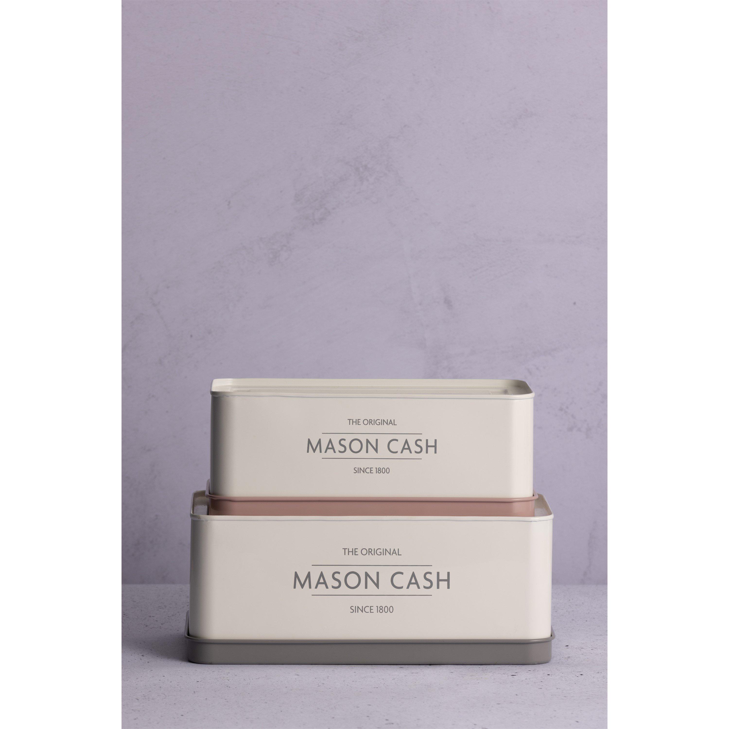 Mason Cash  Innovative Kitchen Set Of 2 Rectangular Cake Tins -  - 1
