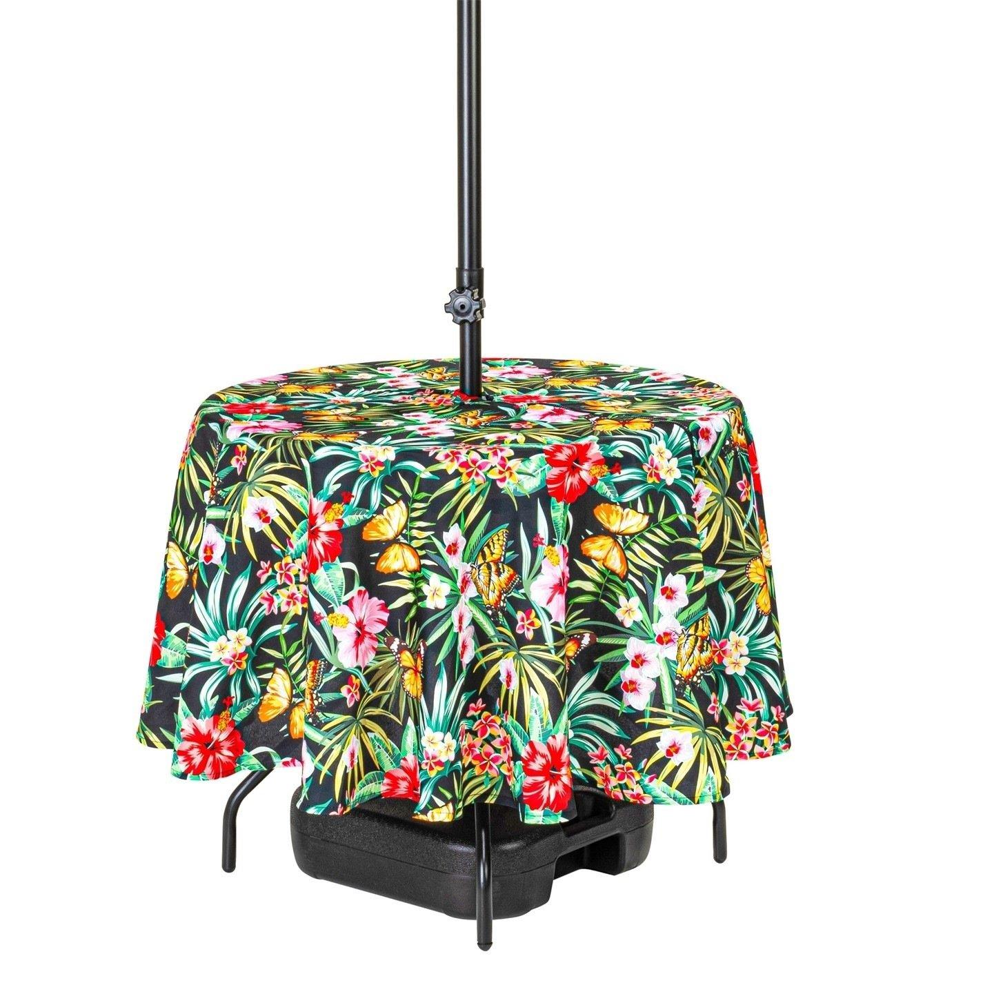 Multi - Alan Symonds - Flutterby Tablecloth 180cm Diameter Round - 1