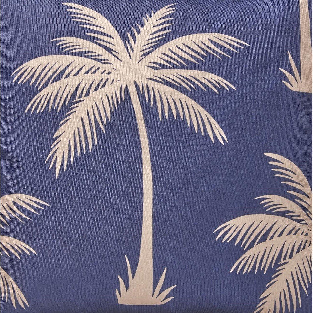 Navy - Alan Symonds - Palm Tablecloth 150cm x 215cm Oblong - 2