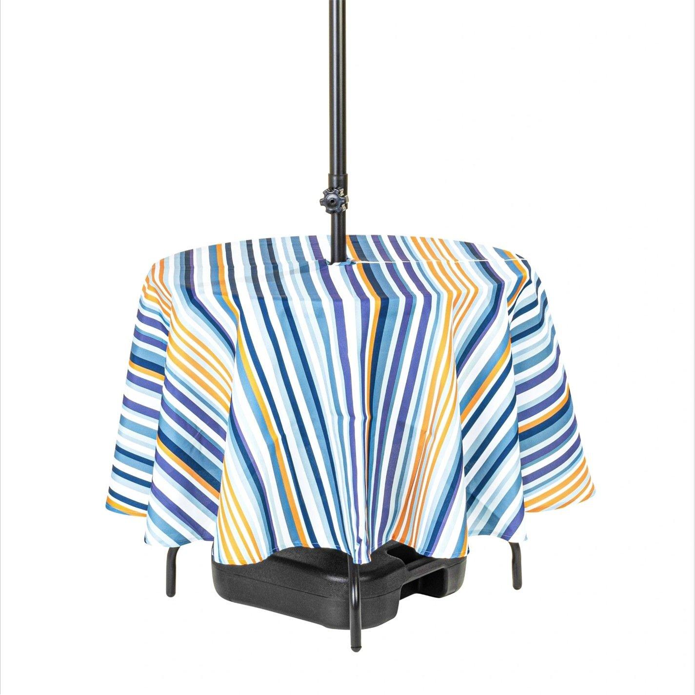 Multi - Alan Symonds - Brighton Tablecloth 180cm Diameter Round - 1