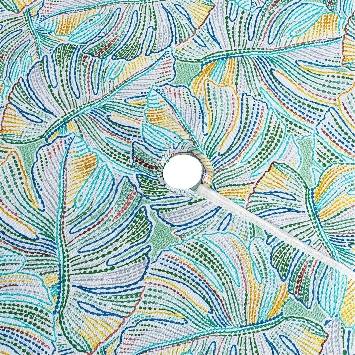 Light Green - Alan Symonds - Monstera Tablecloth 180cm Diameter Round - 2