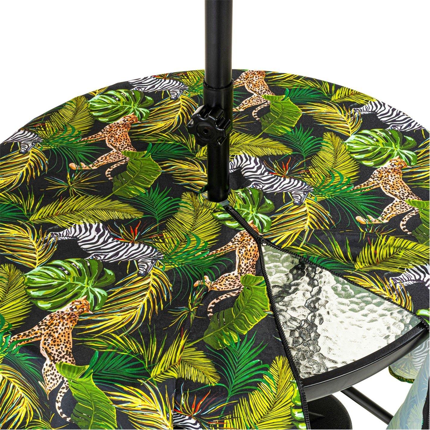 Green - Alan Symonds - Safari Tablecloth 180cm Diameter Round - 2