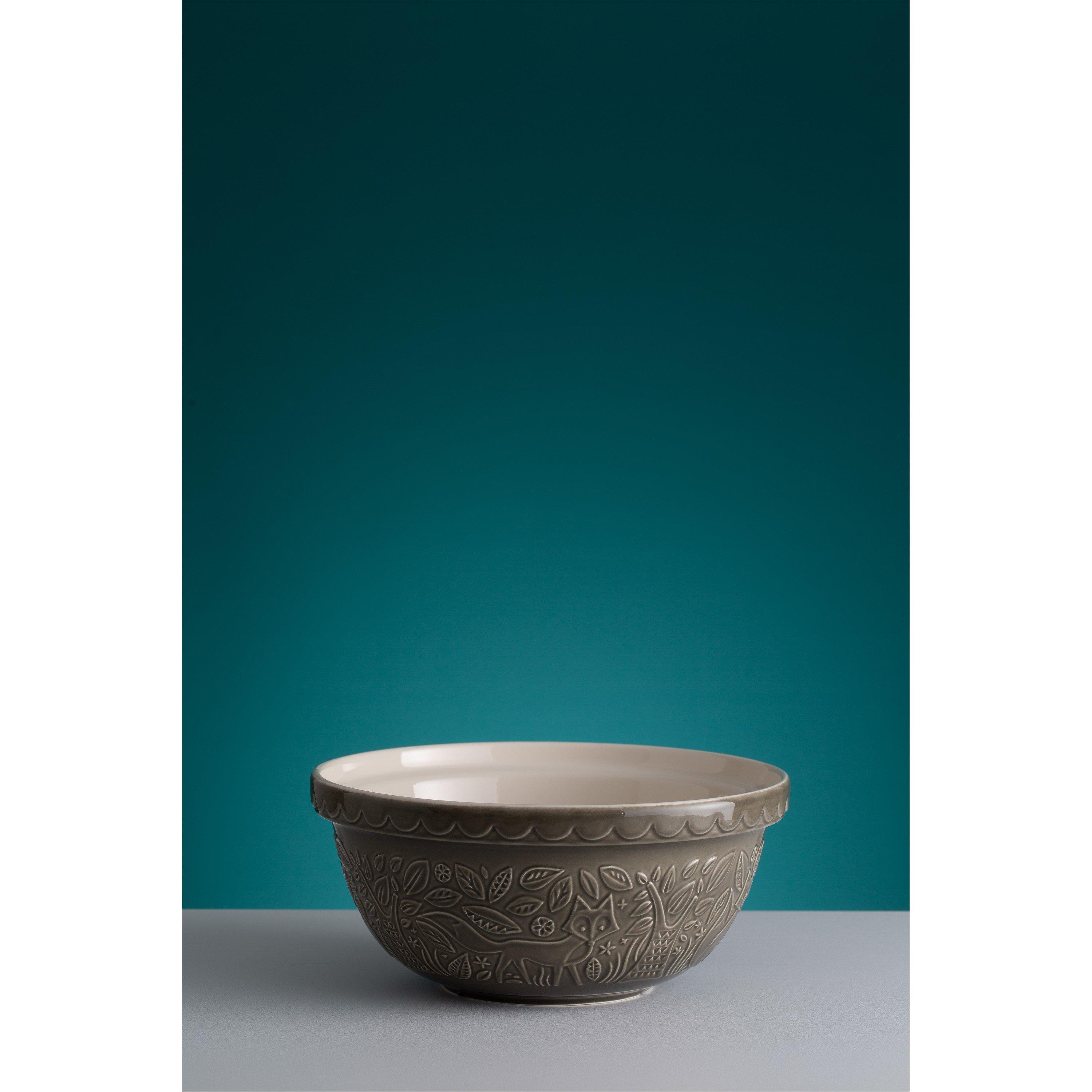 Grey - Mason Cash - In the Forest S12 Grey Mixing Bowl 29cm - 2