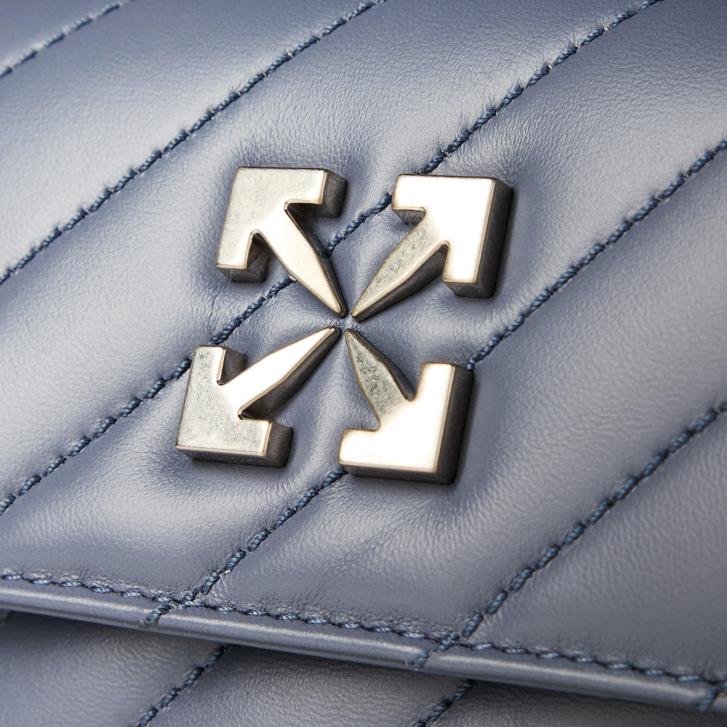 Mørkegrå - Off White - Women's Jackhammer Shoulder Bag - 4