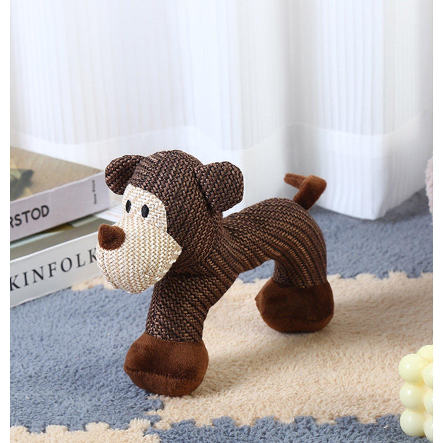 Monkey - Waggy Tails - Plush Sound Toy - 1