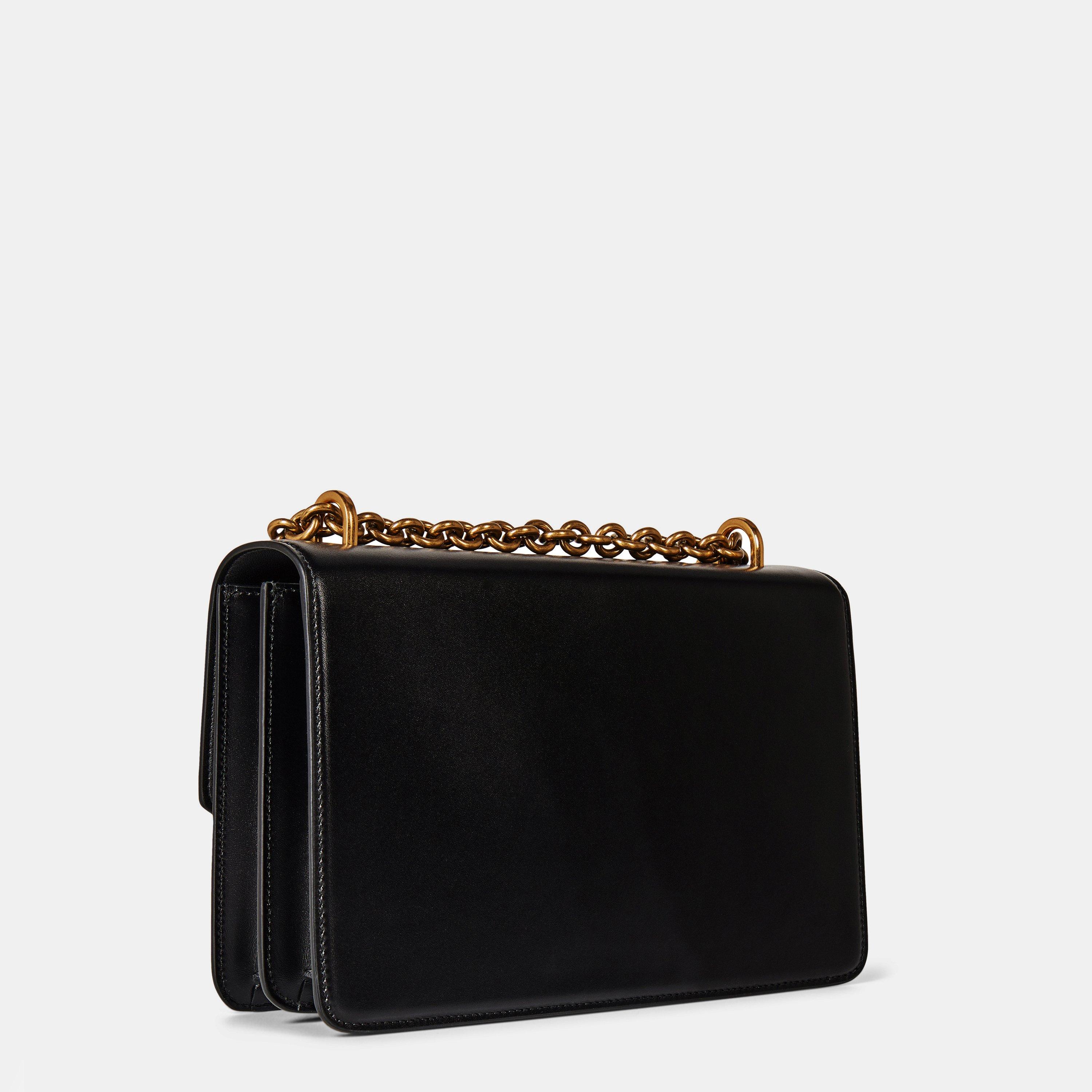 Black - Valentino Garavani - Medium Vain Shoulder Bag - 2