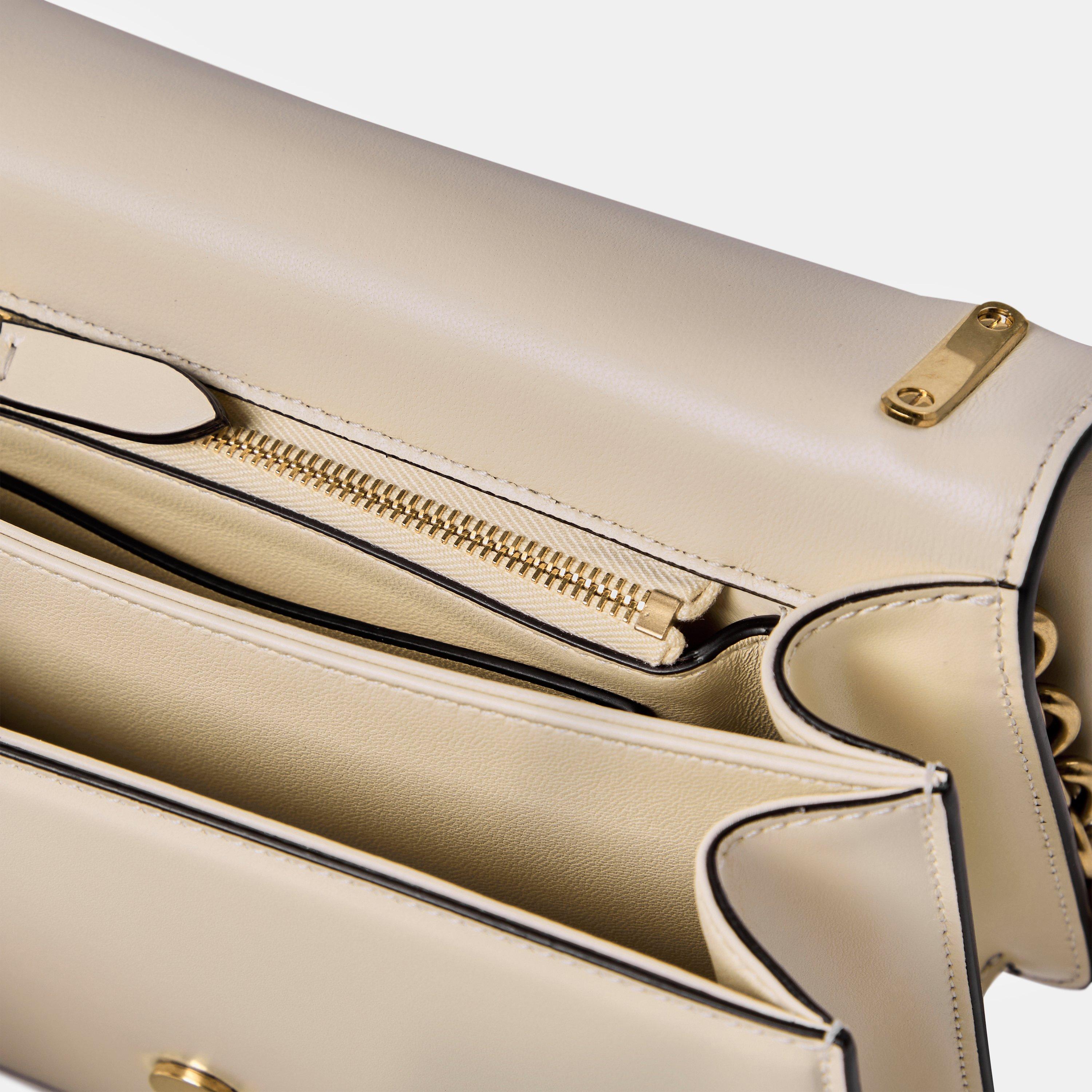 Butter White - Valentino Garavani - Vlogo Chain Shoulder Bag - 4