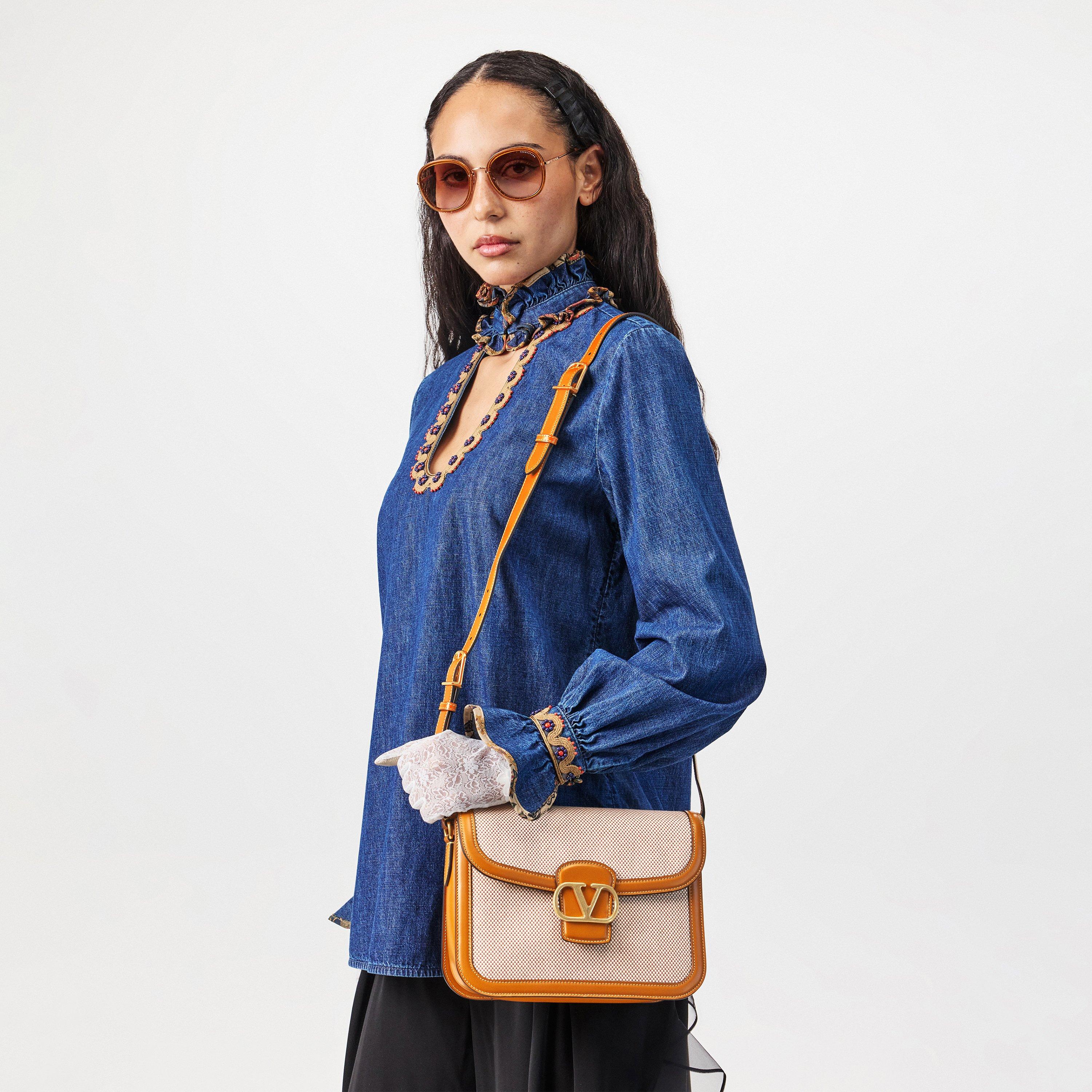 Naturale/Golden - Valentino Garavani - 9to5 Shoulder Bag - 2