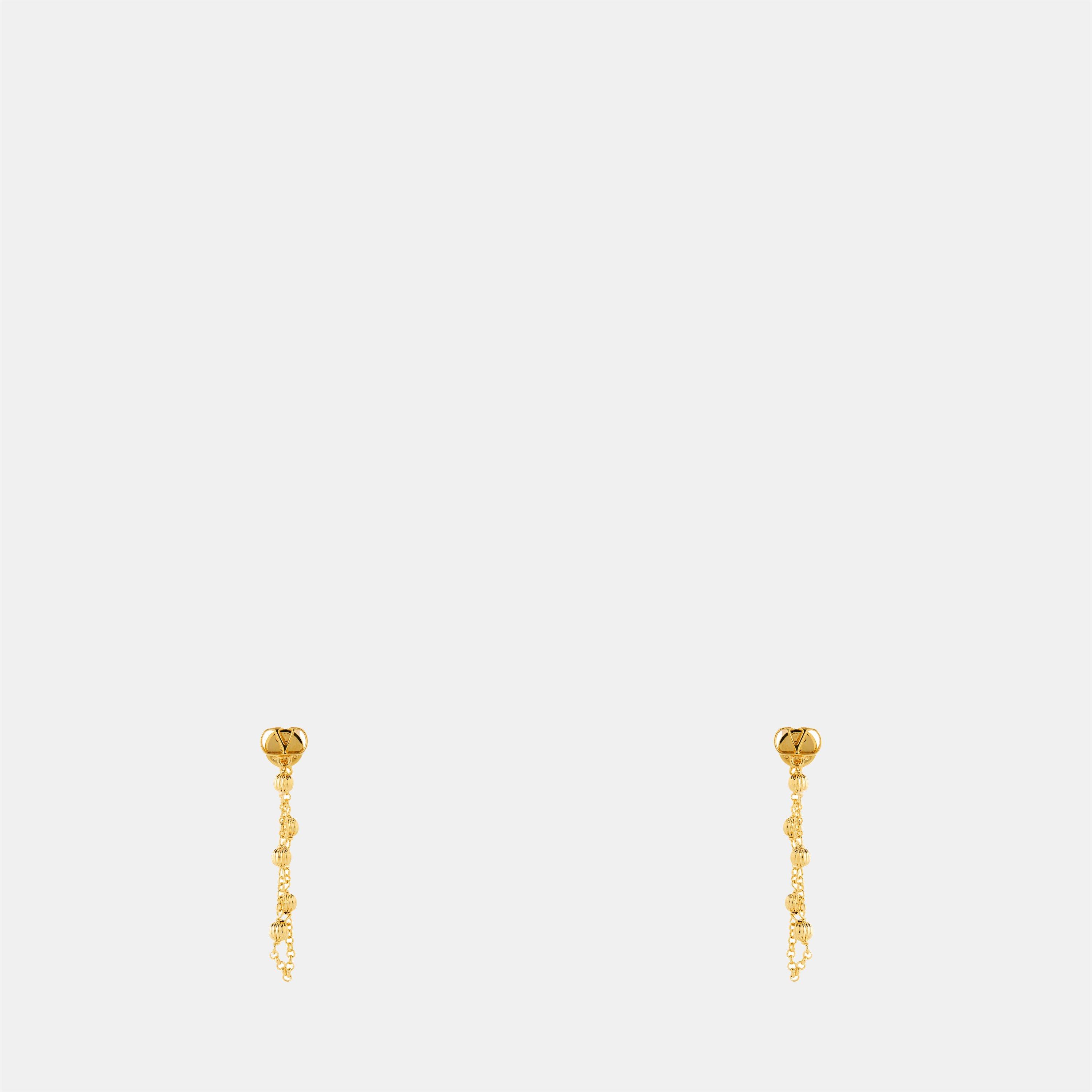 Oro - Valentino Garavani - Women's Vlogo Signature Drop Earring - 1