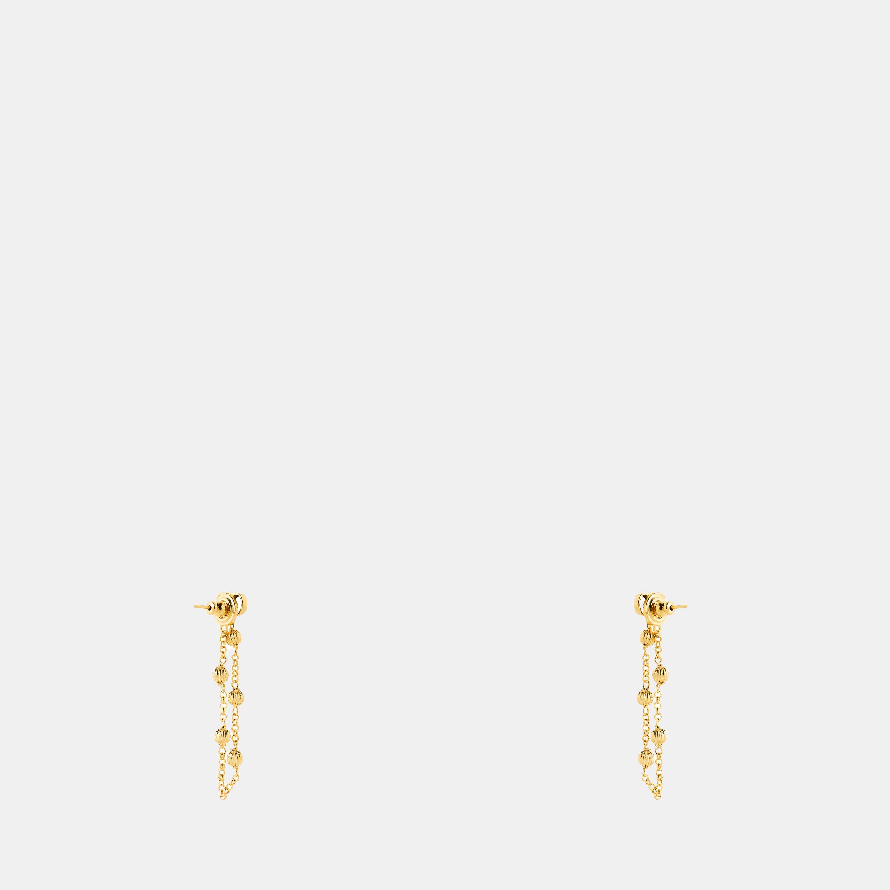 Oro - Valentino Garavani - Women's Vlogo Signature Drop Earring - 2