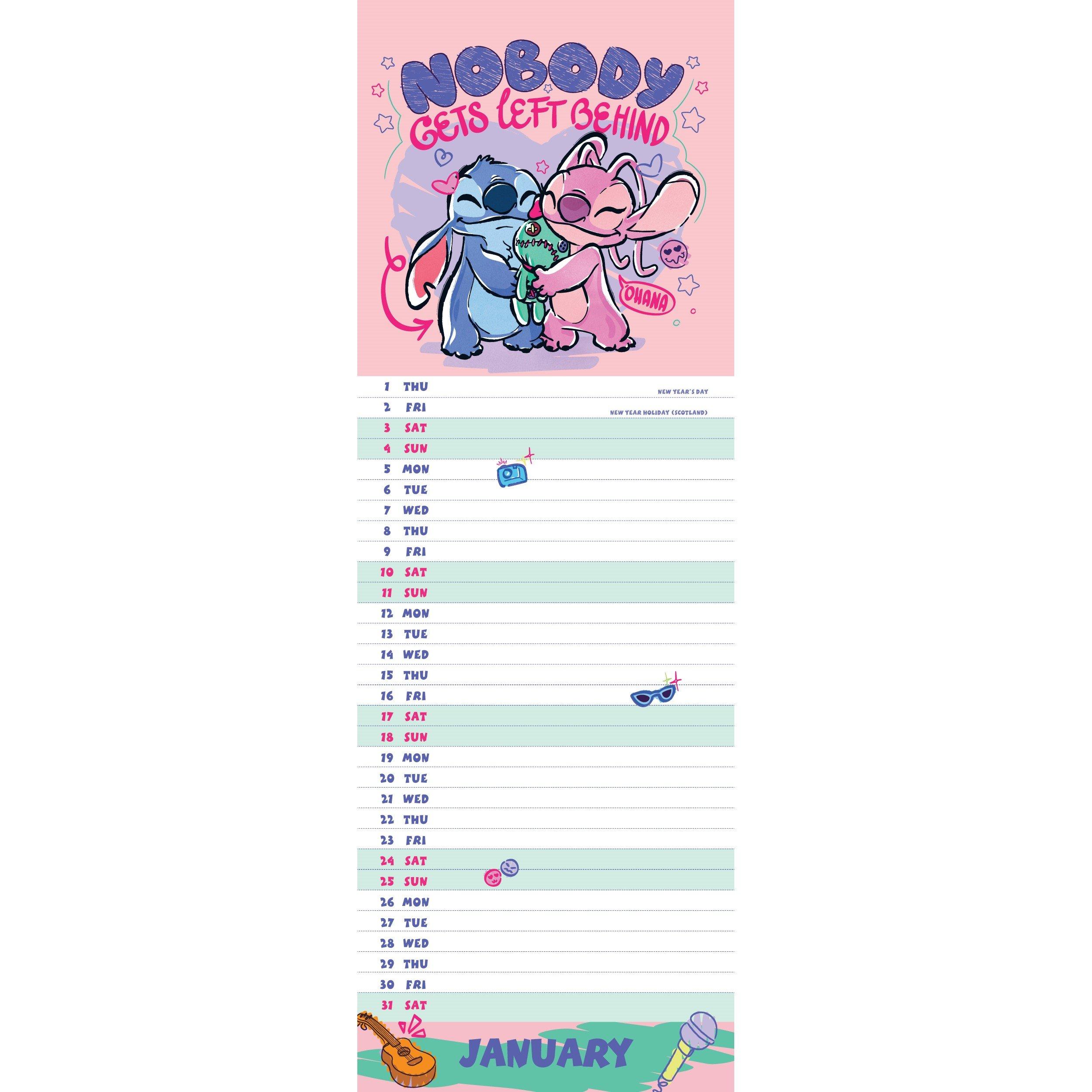 Stitch - Grange - Slim Calendar 54 - 3