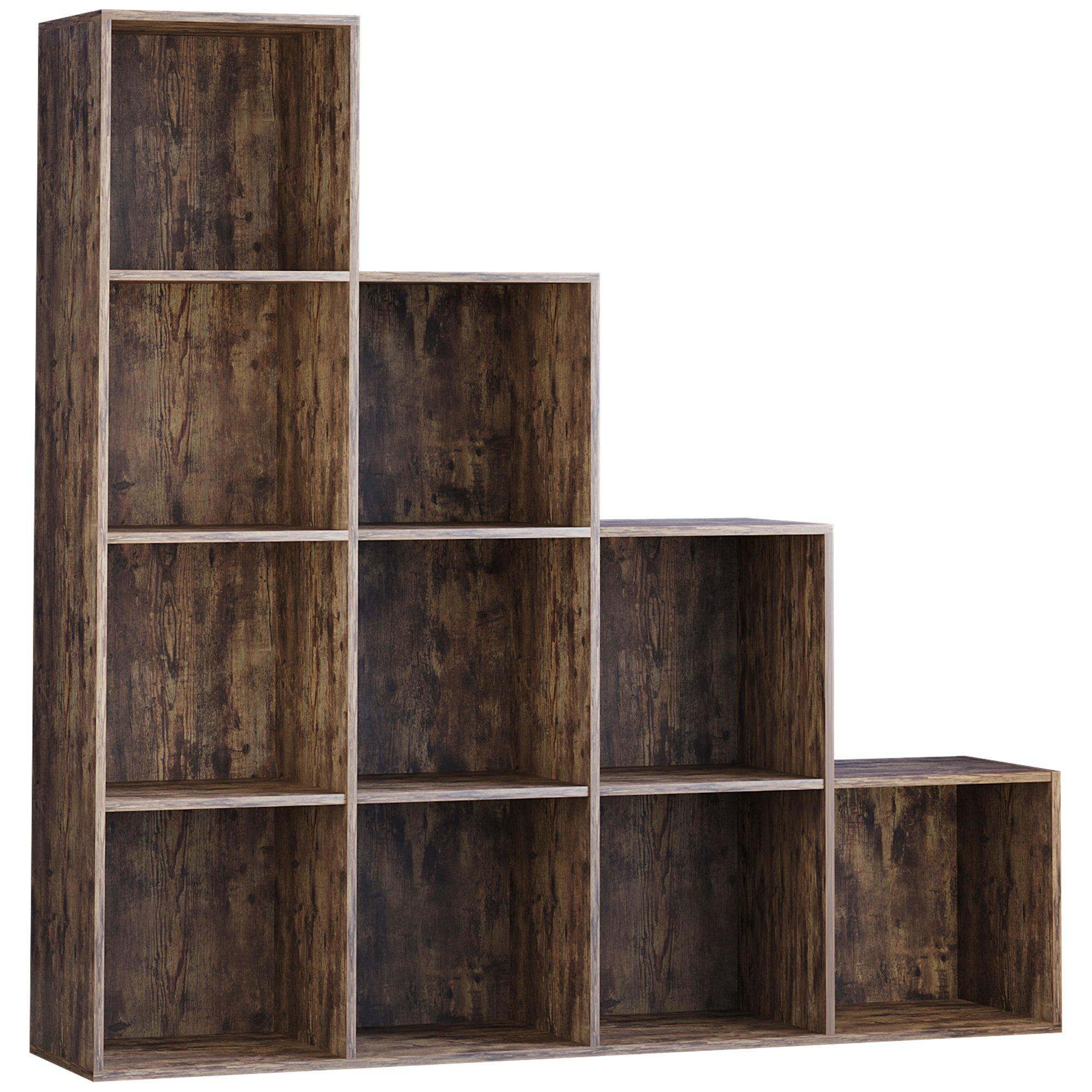 White - Lassic - 10 Cube Storage Unit DB + Set of 5 Storage Cubes - 9