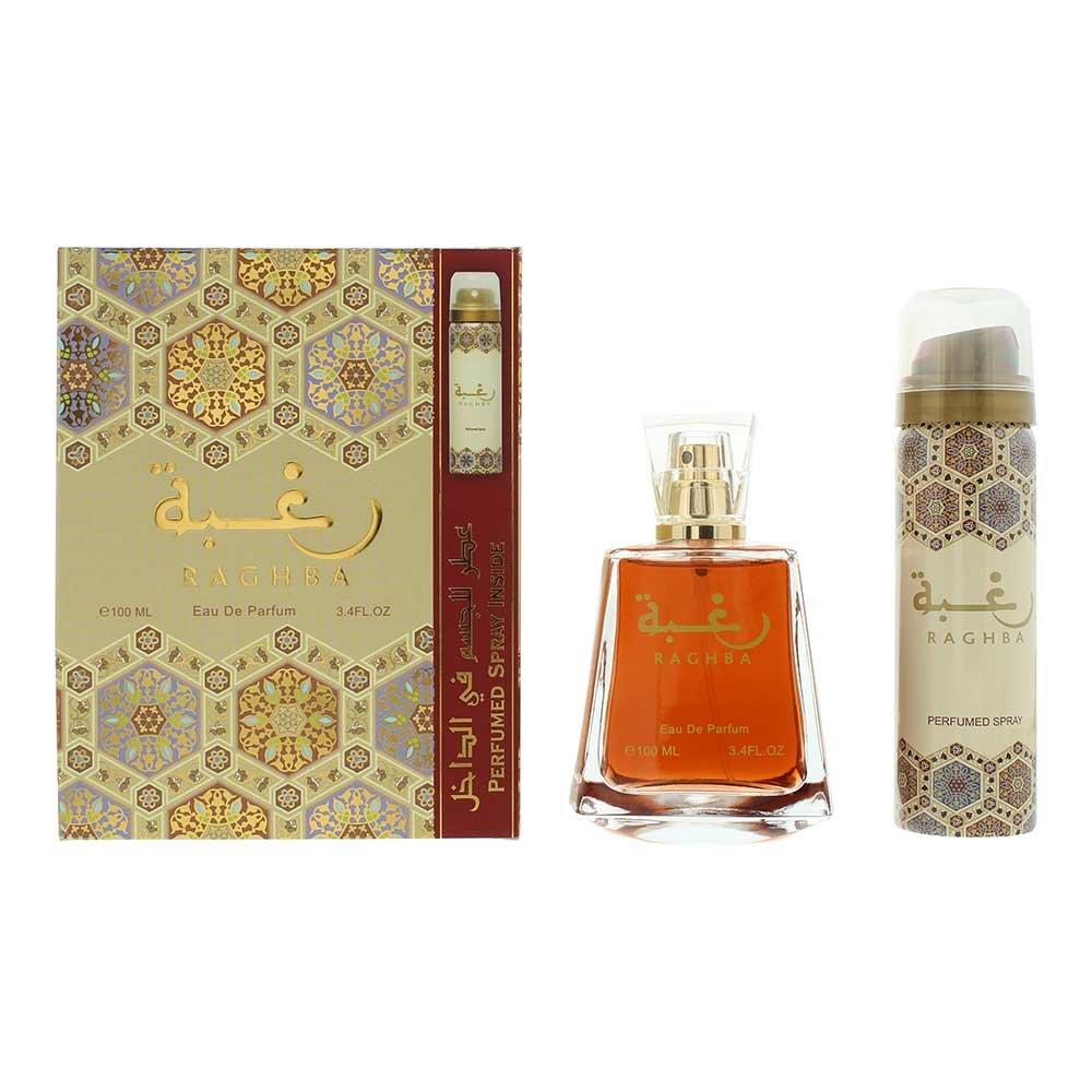 None - Lattafa - Lattafa Raghba 2 Piece 100ml EDP Gift Set