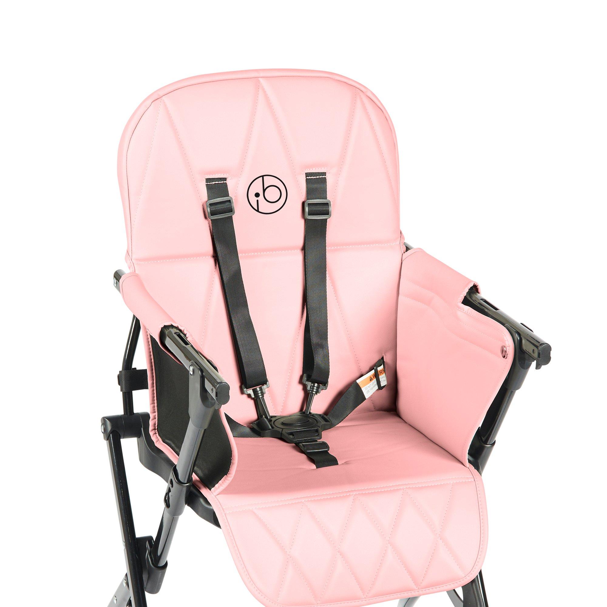 Blush Pink - Ickle Bubba - Flip Magic Fold Highchair - 3