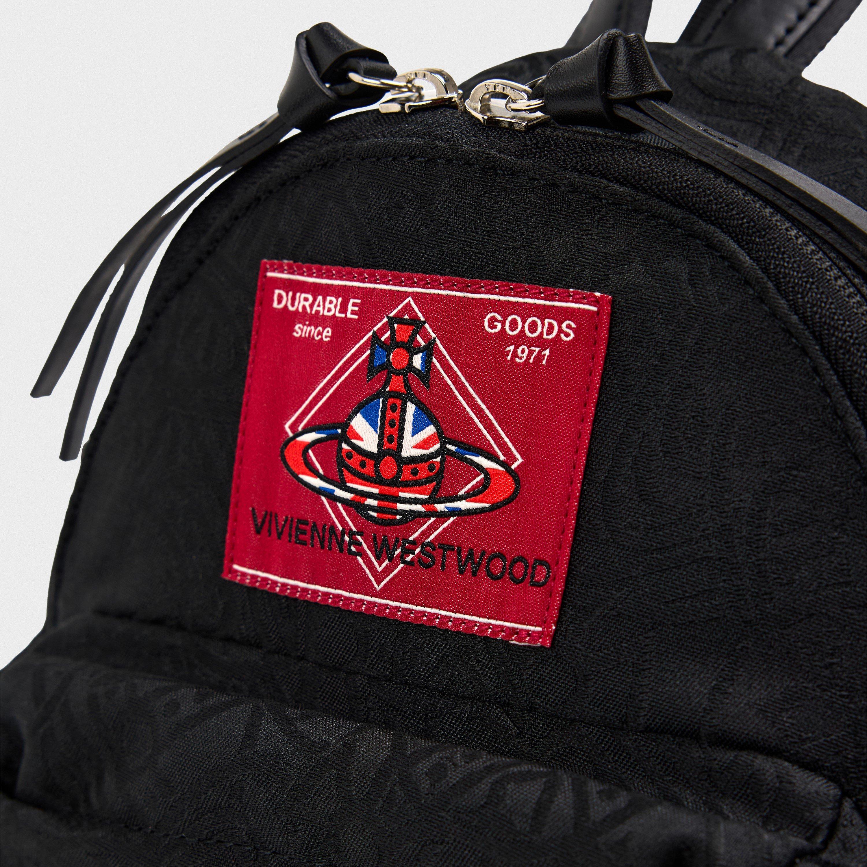 Red/Black - Vivienne Westwood - Men's George Backpack - 4
