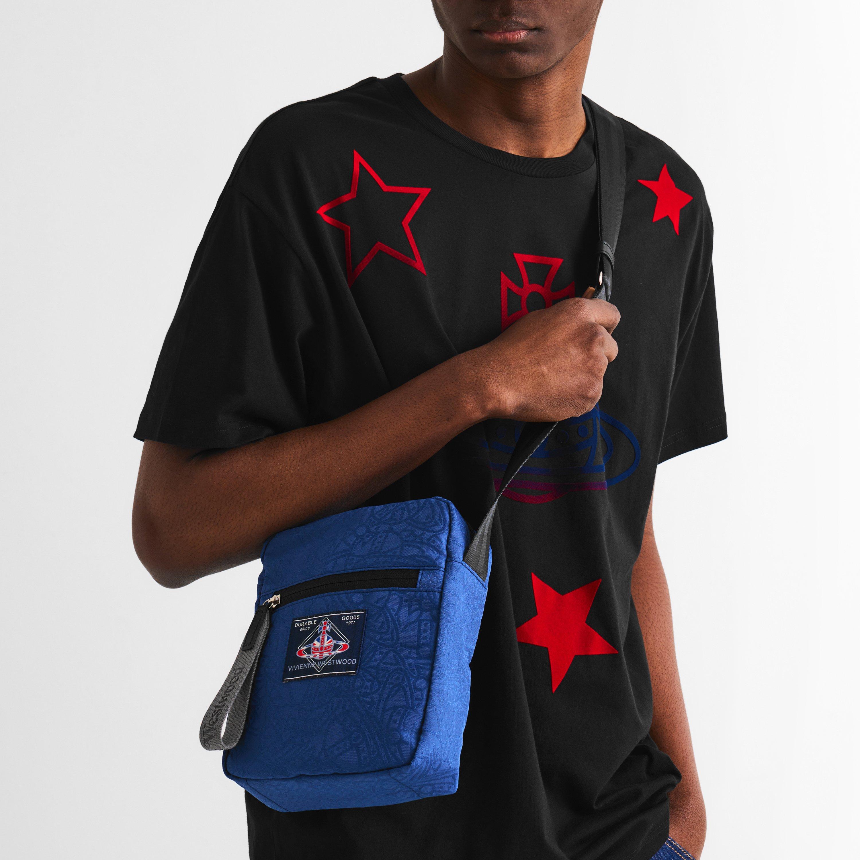 Blue - Vivienne Westwood - Men's Crossbody Bag - 3