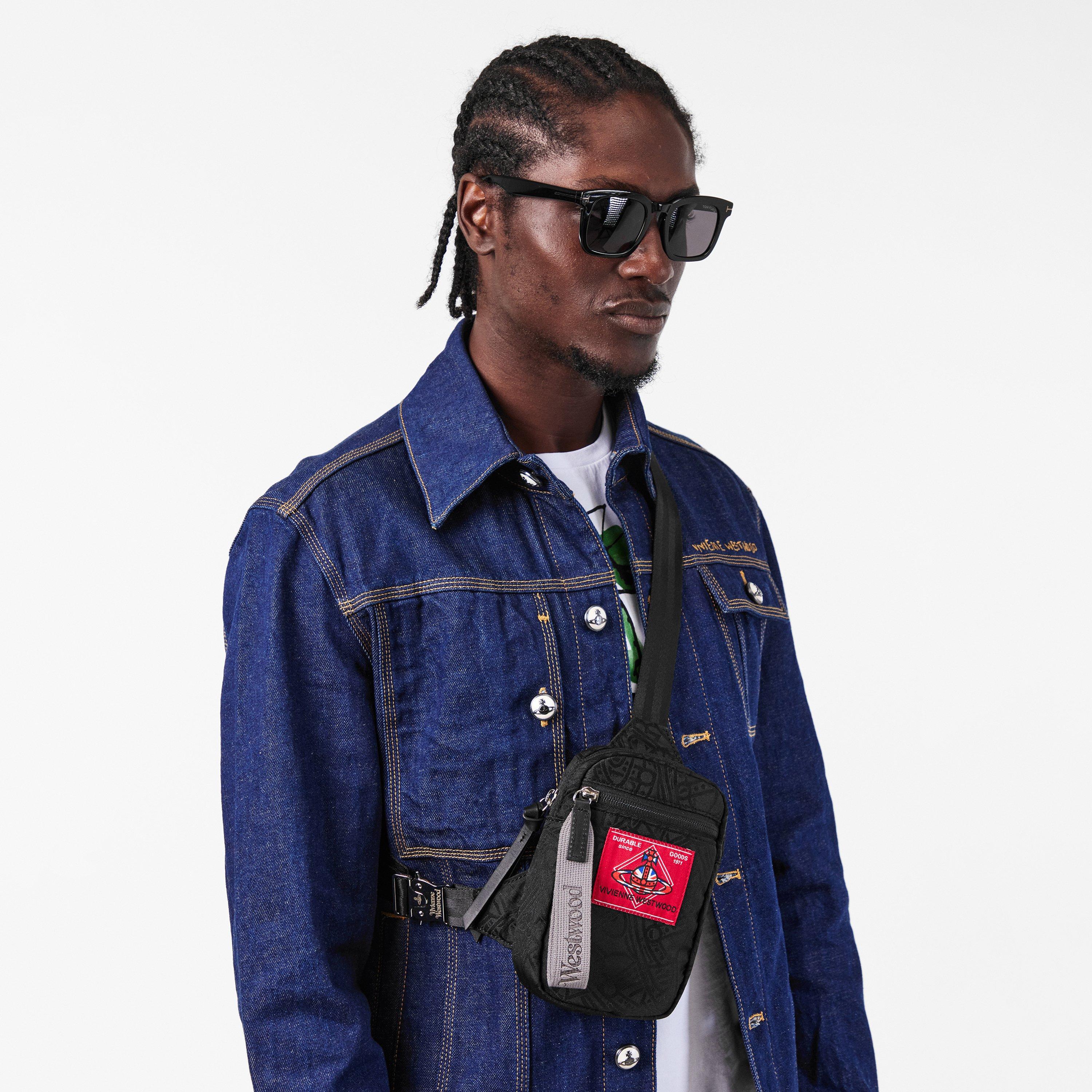 Red/Black - Vivienne Westwood - Men's Crossbody Bag - 3