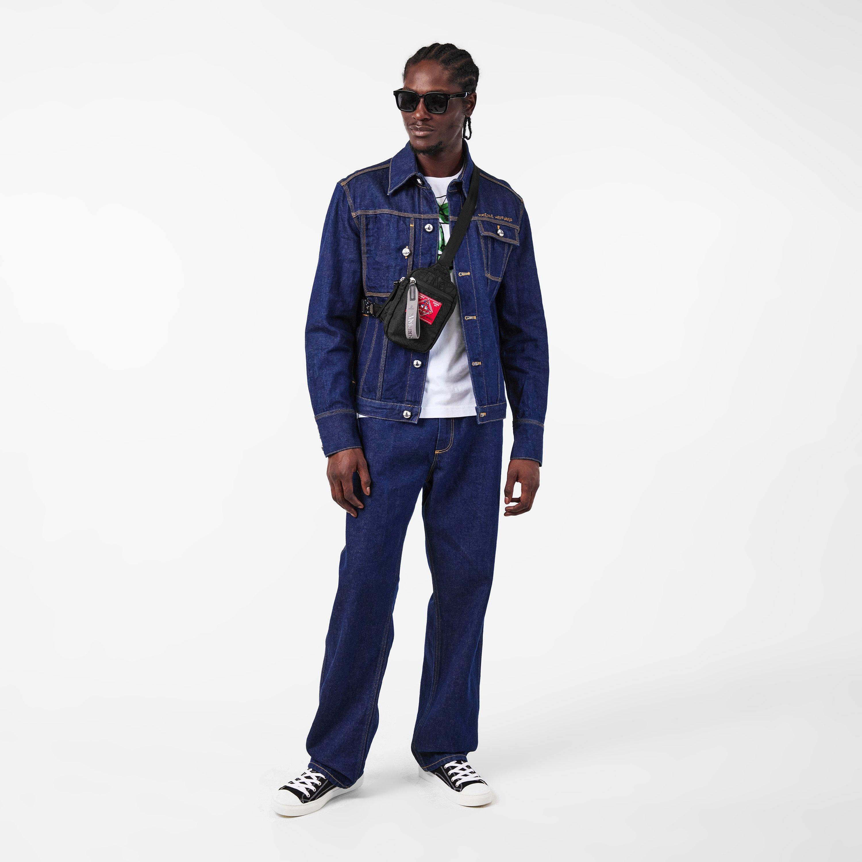 Red/Black - Vivienne Westwood - Men's Crossbody Bag - 6