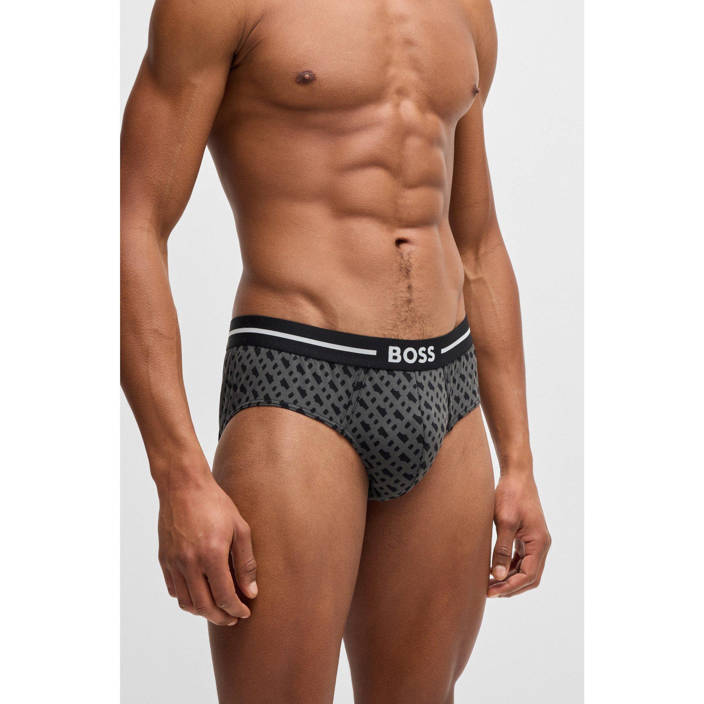 Black Mono 980 - Boss - Men's Bold Design Shorts - 2