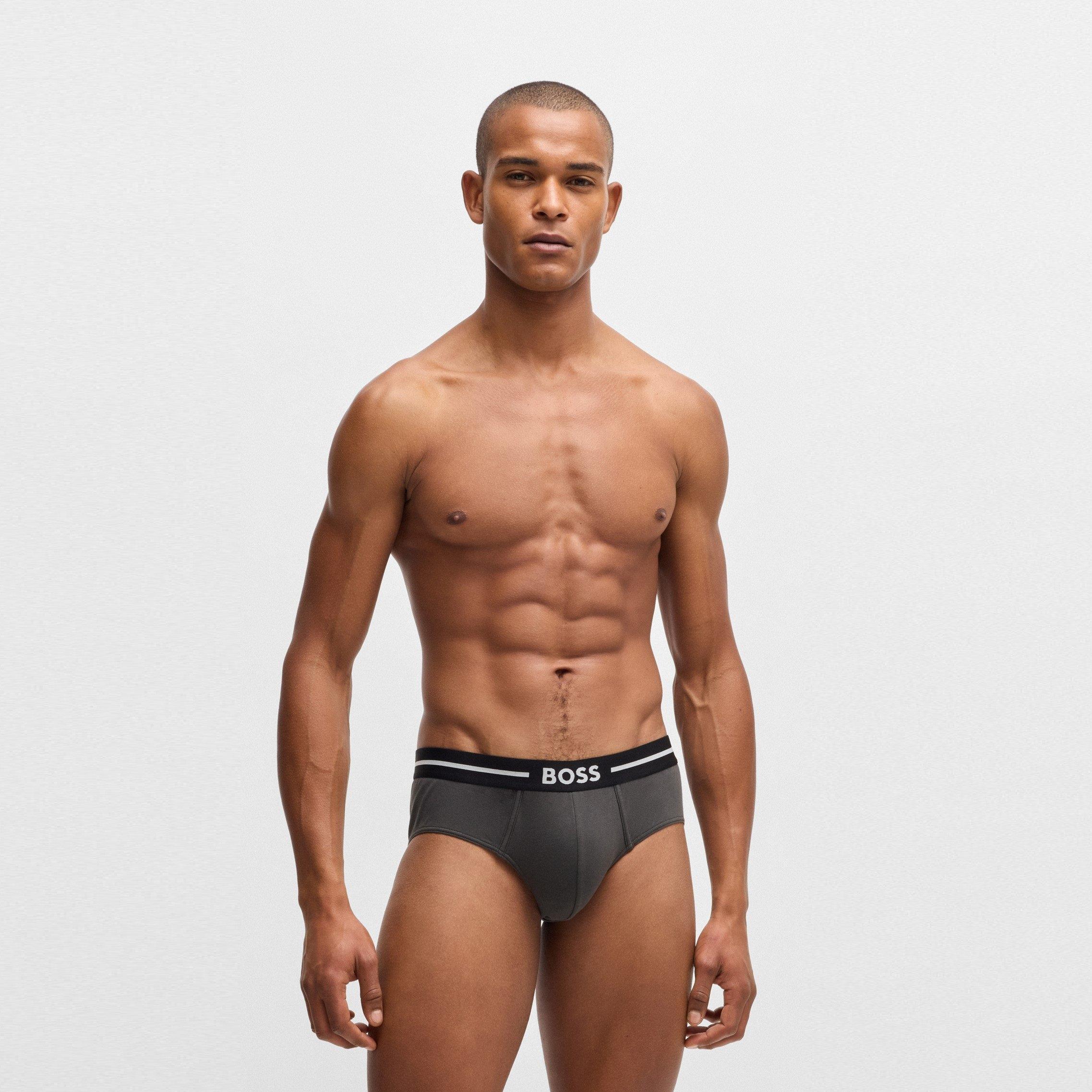 Black Mono 980 - Boss - Men's Bold Design Shorts - 4