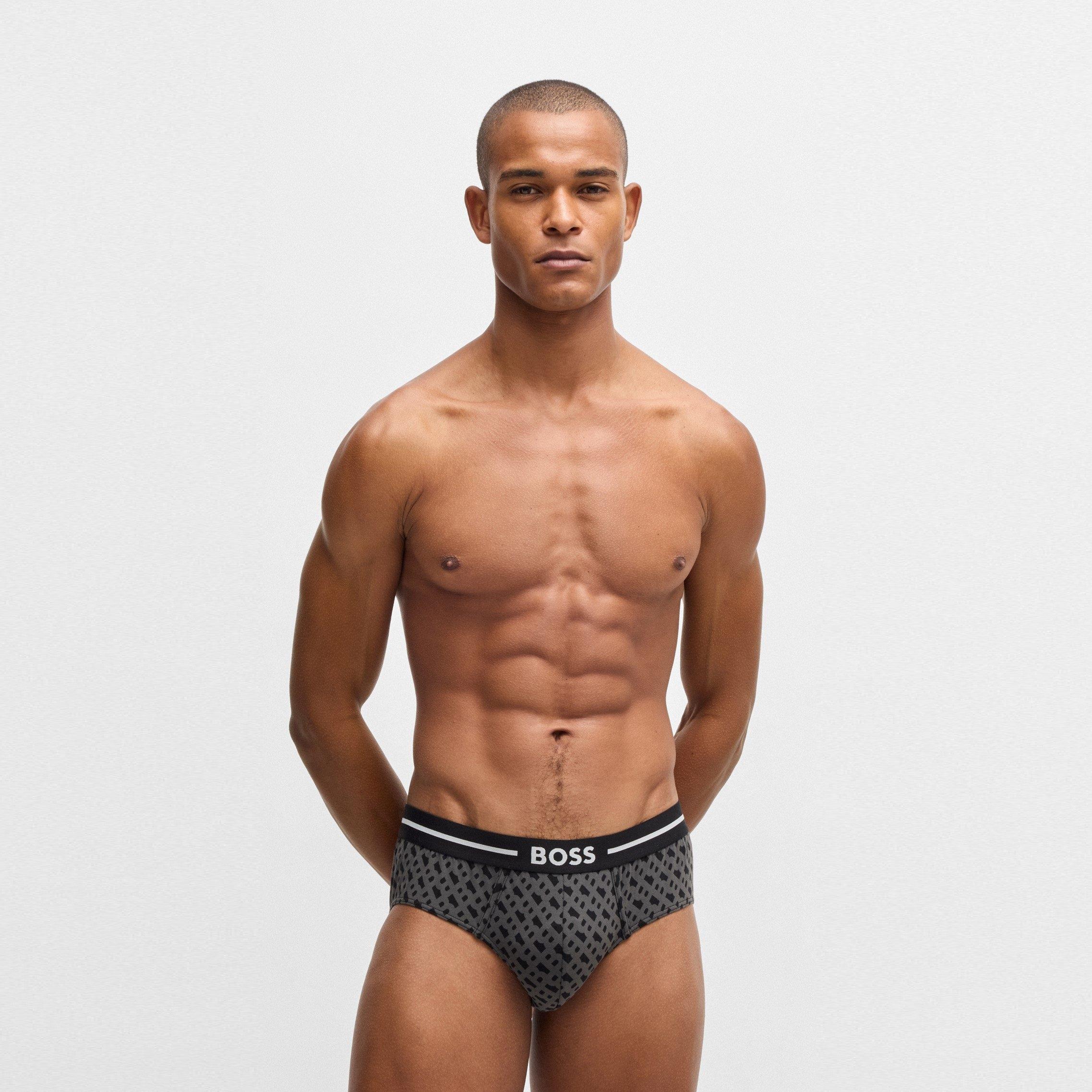 Black Mono 980 - Boss - Men's Bold Design Shorts - 6