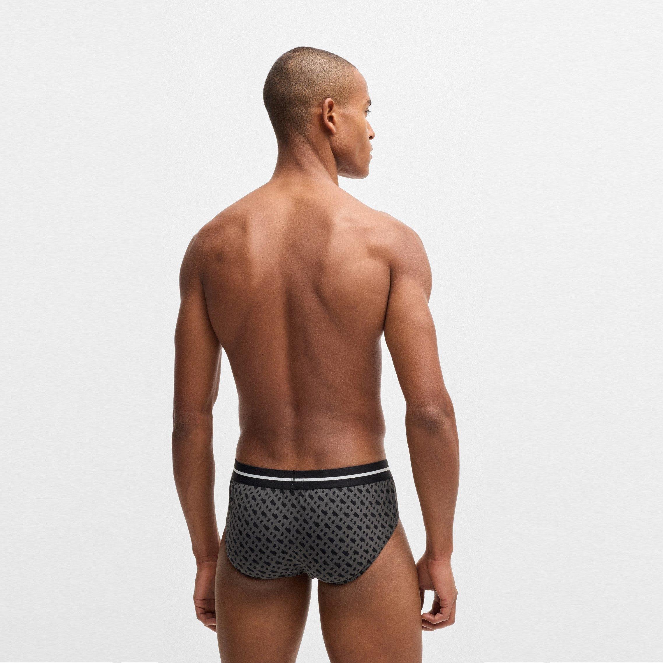 Black Mono 980 - Boss - Men's Bold Design Shorts - 7