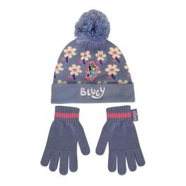 Bluey Hat & Glove Set