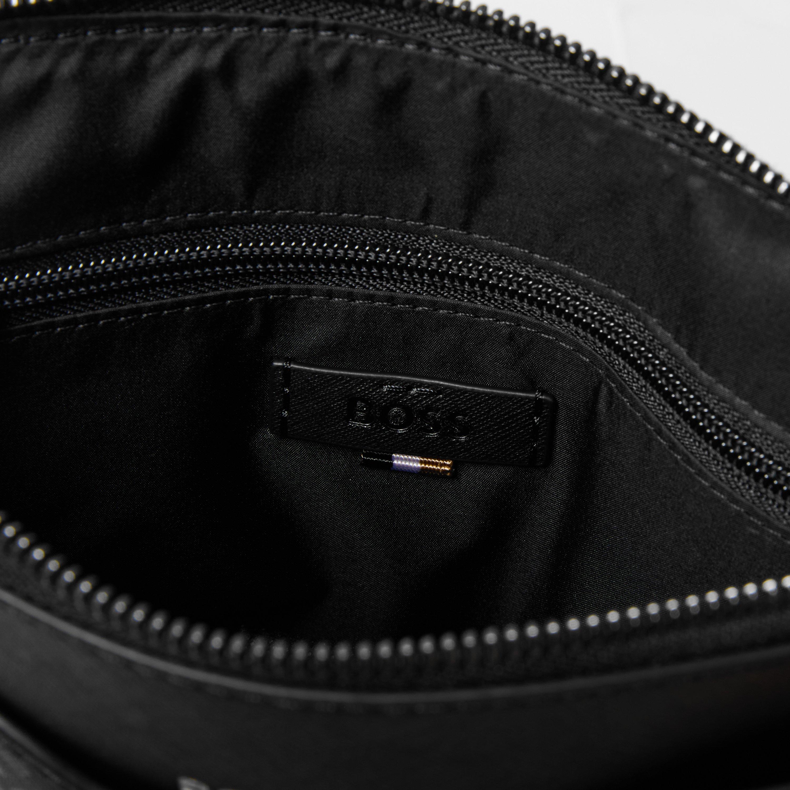 Black 001 - Boss - Men's Zair Mono Env Cross Body Bag - 4