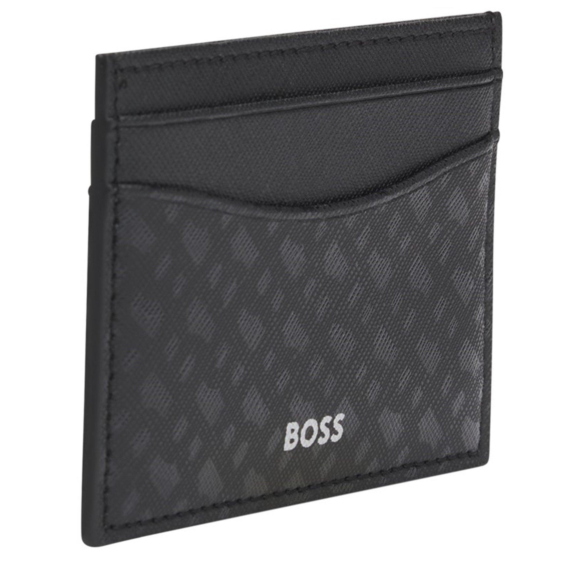 Black 002 - Boss - Men's Zair Mono Card Holder - 2