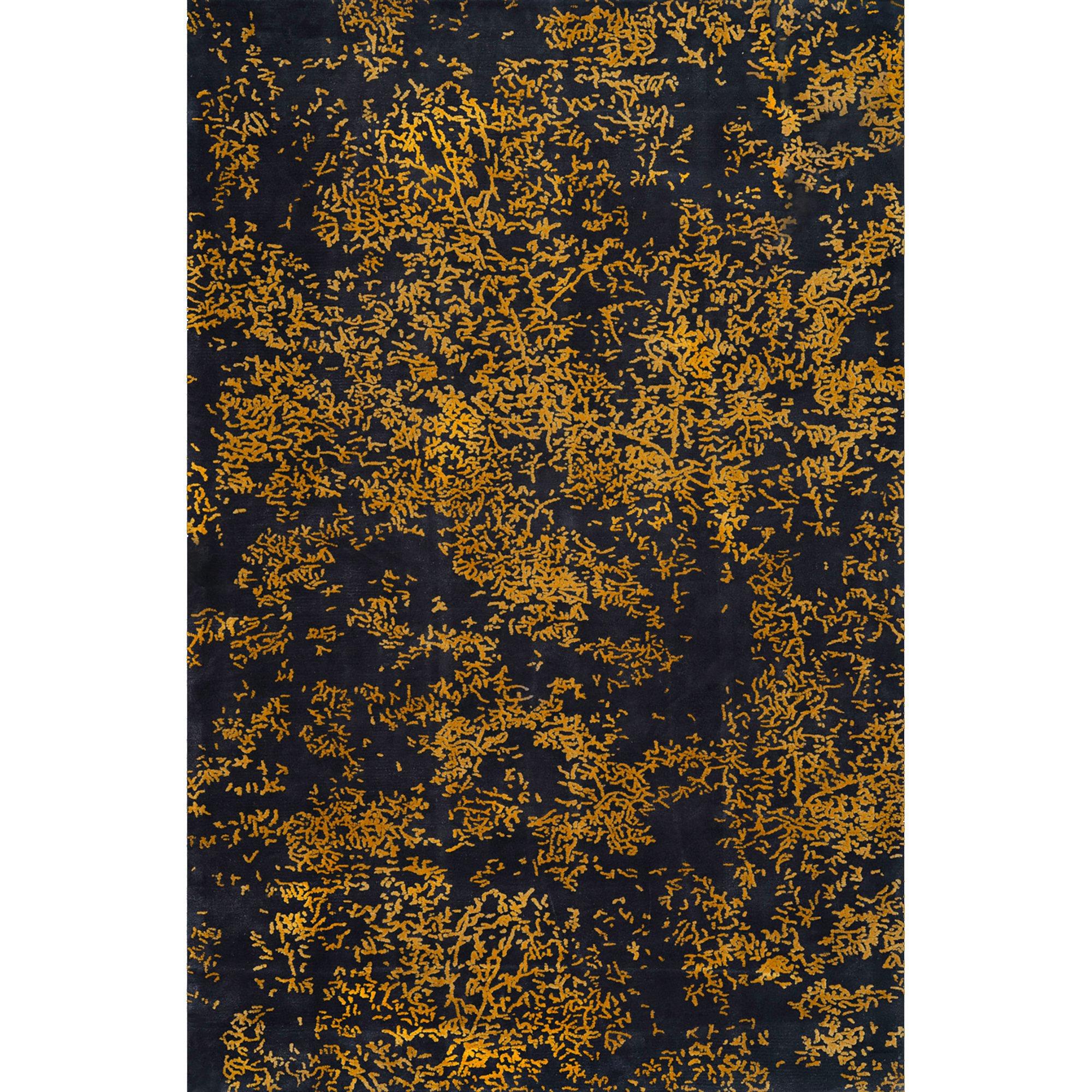 Grey/Gold - Stepevi - Blossom 51 Flatweave Rug