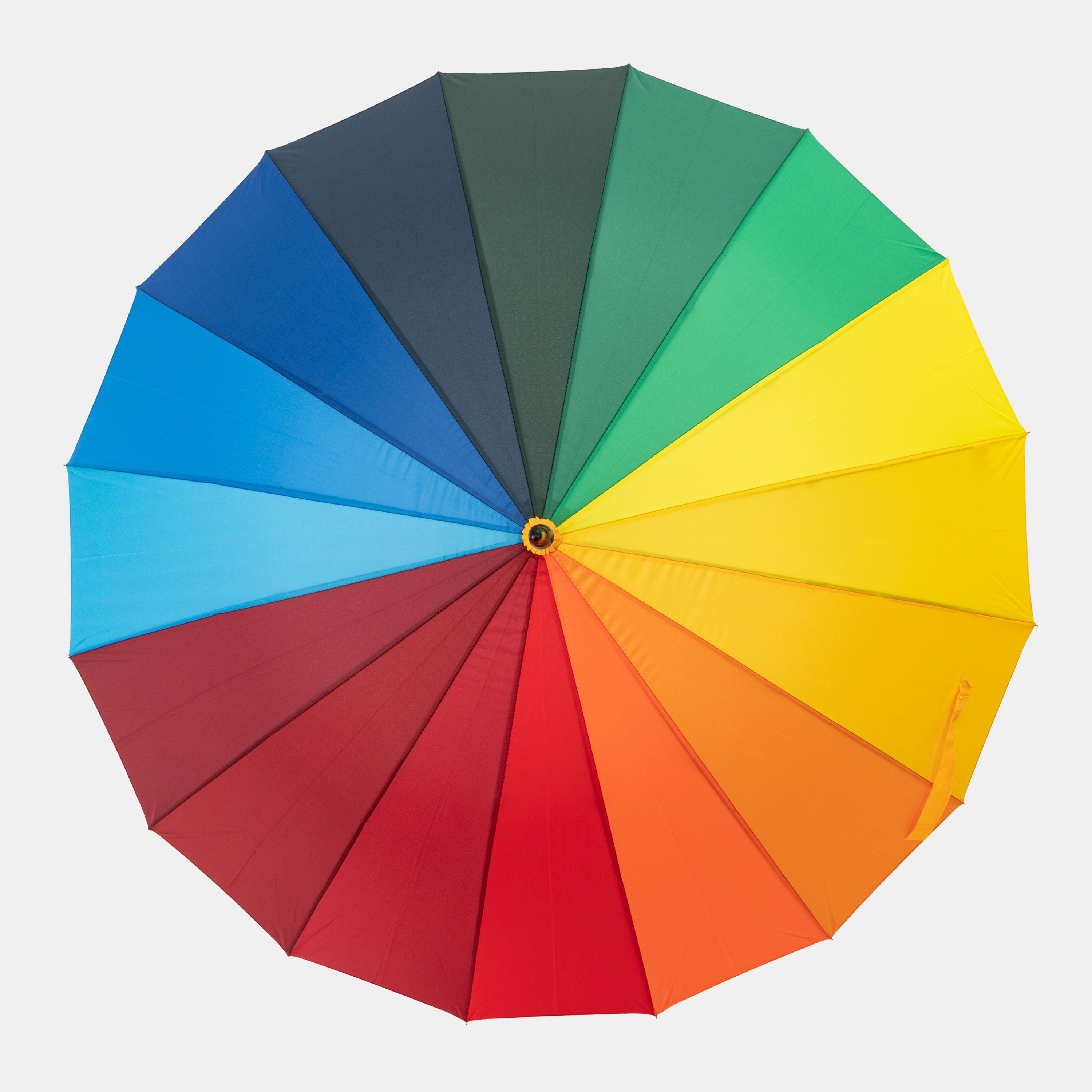 Mehrfarbig - Linea - Adults Rainbow 54" Umbrella - 2