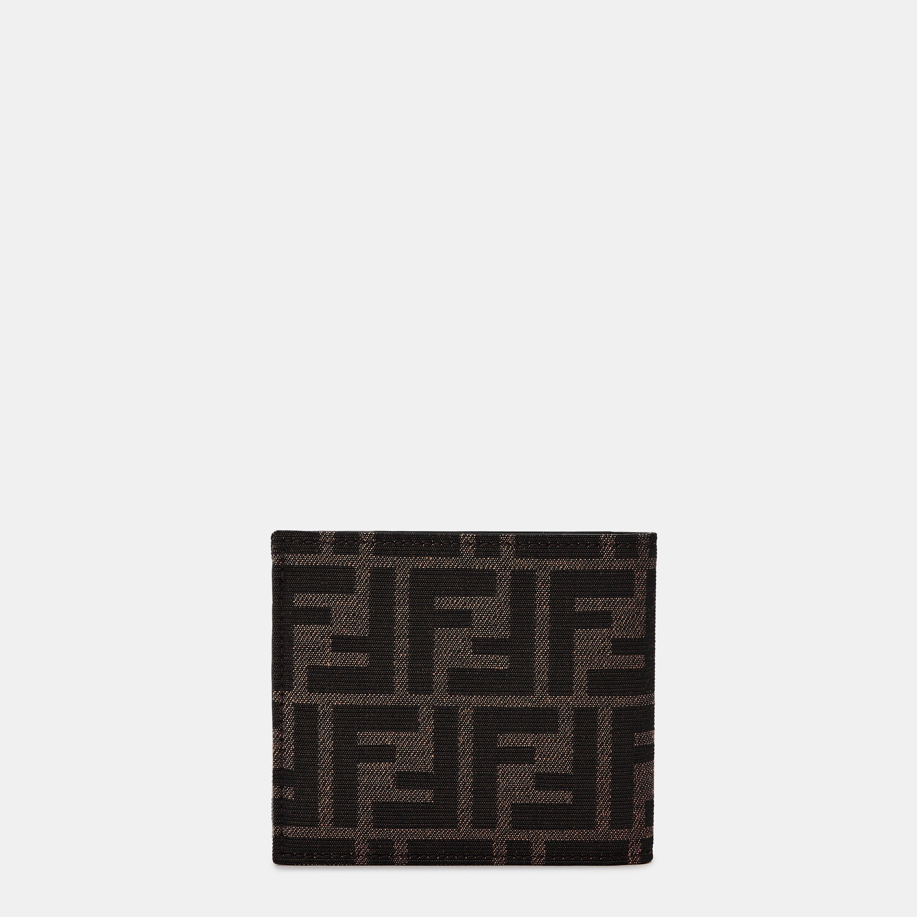 Brown - Fendi - Jacquard Billfold - 2