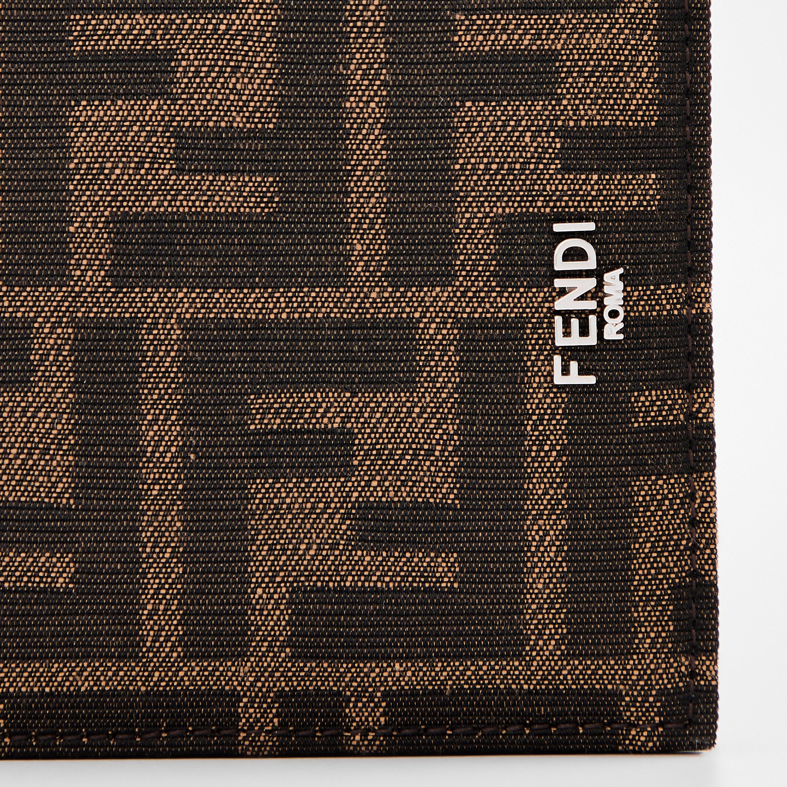 Brown - Fendi - Jacquard Billfold - 3