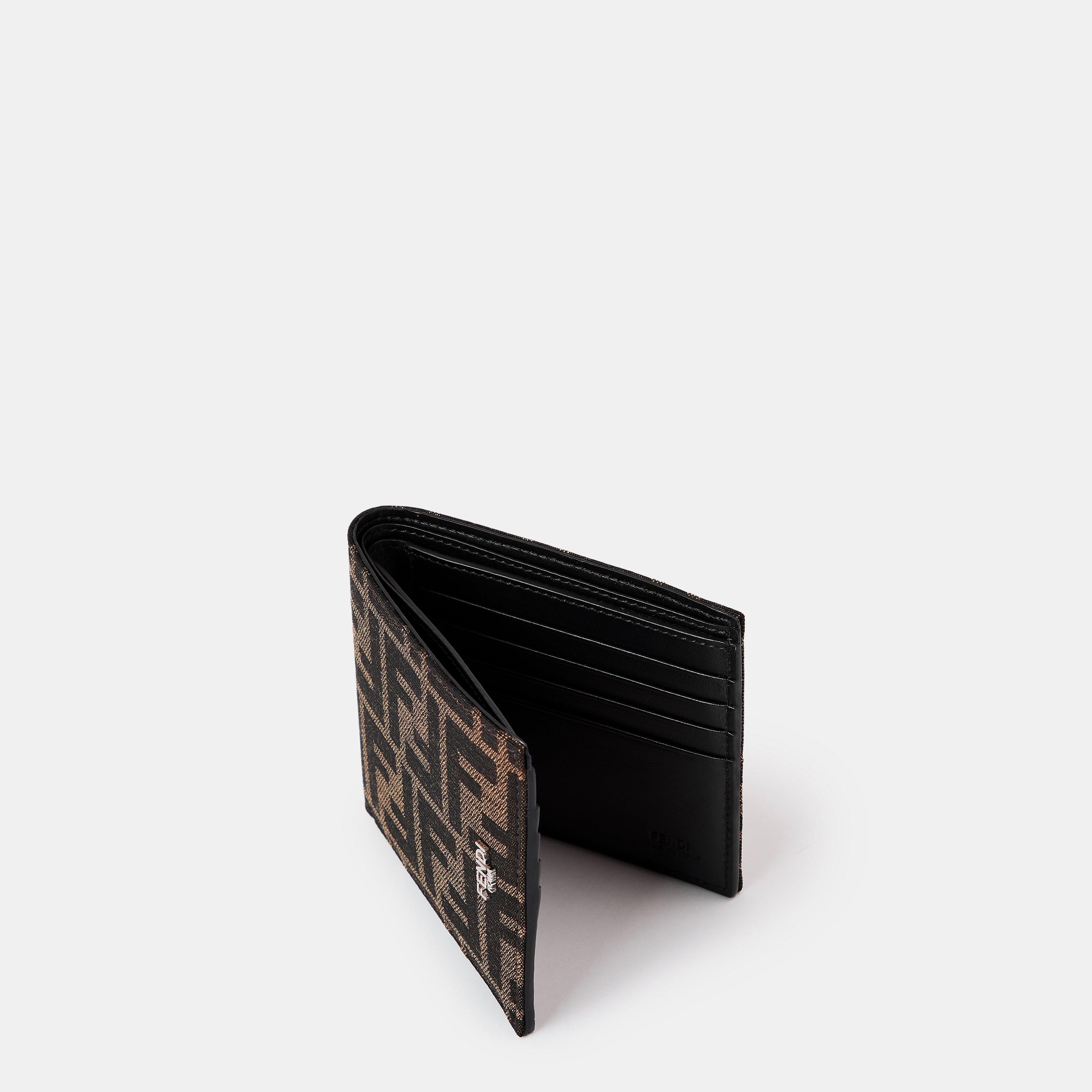 Brown - Fendi - Jacquard Billfold - 4