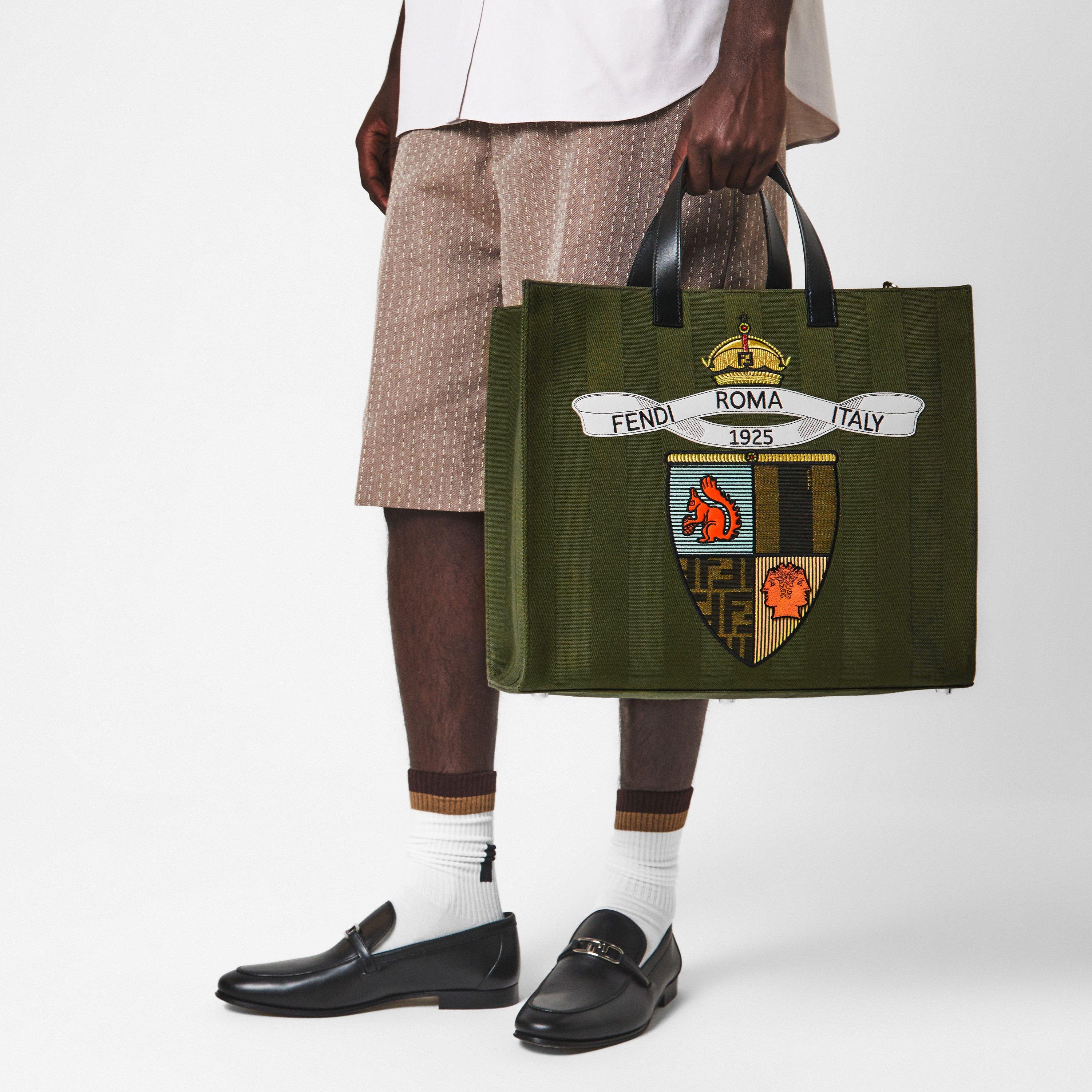 Green - Fendi - Club Shopping Bag - 3