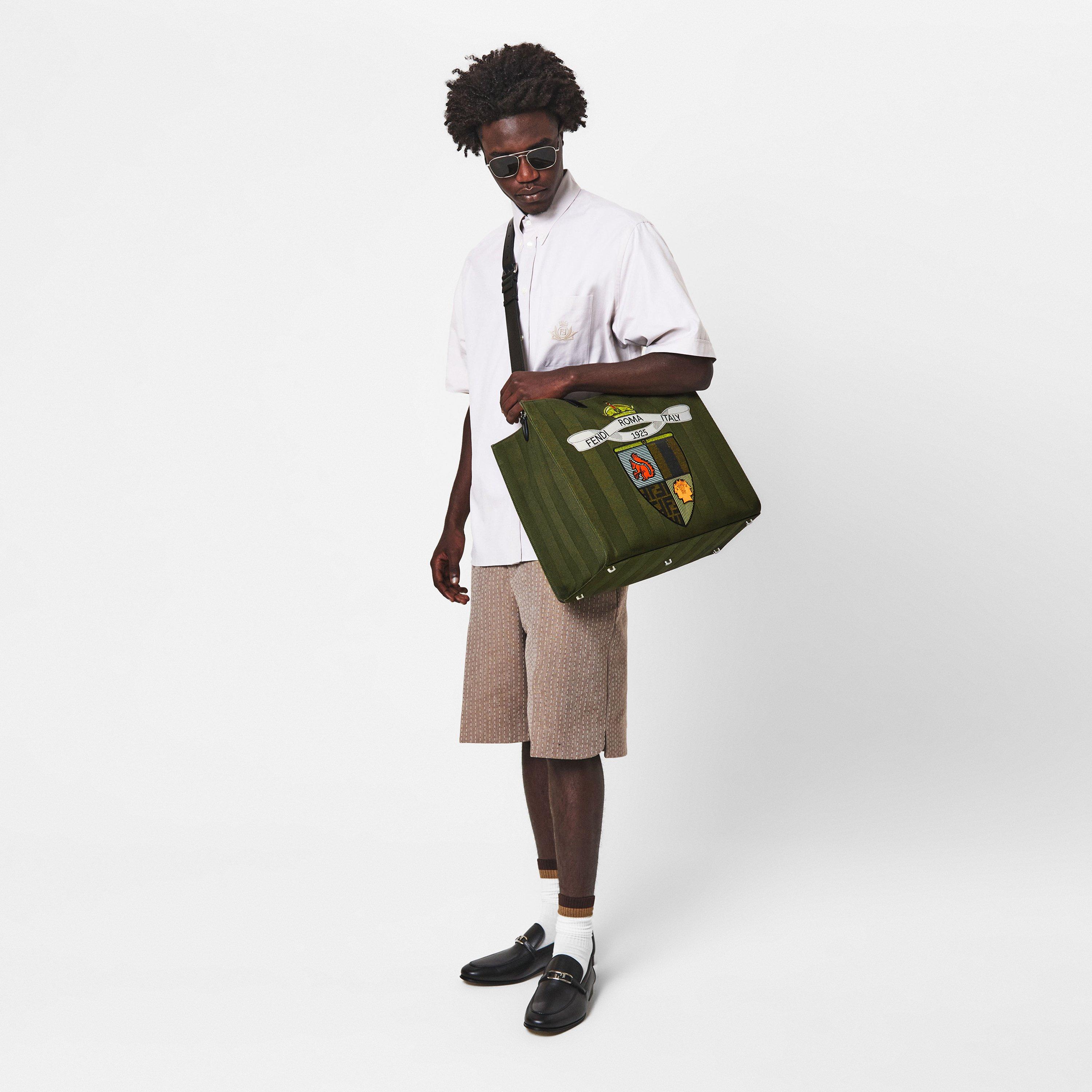 Green - Fendi - Club Shopping Bag - 5