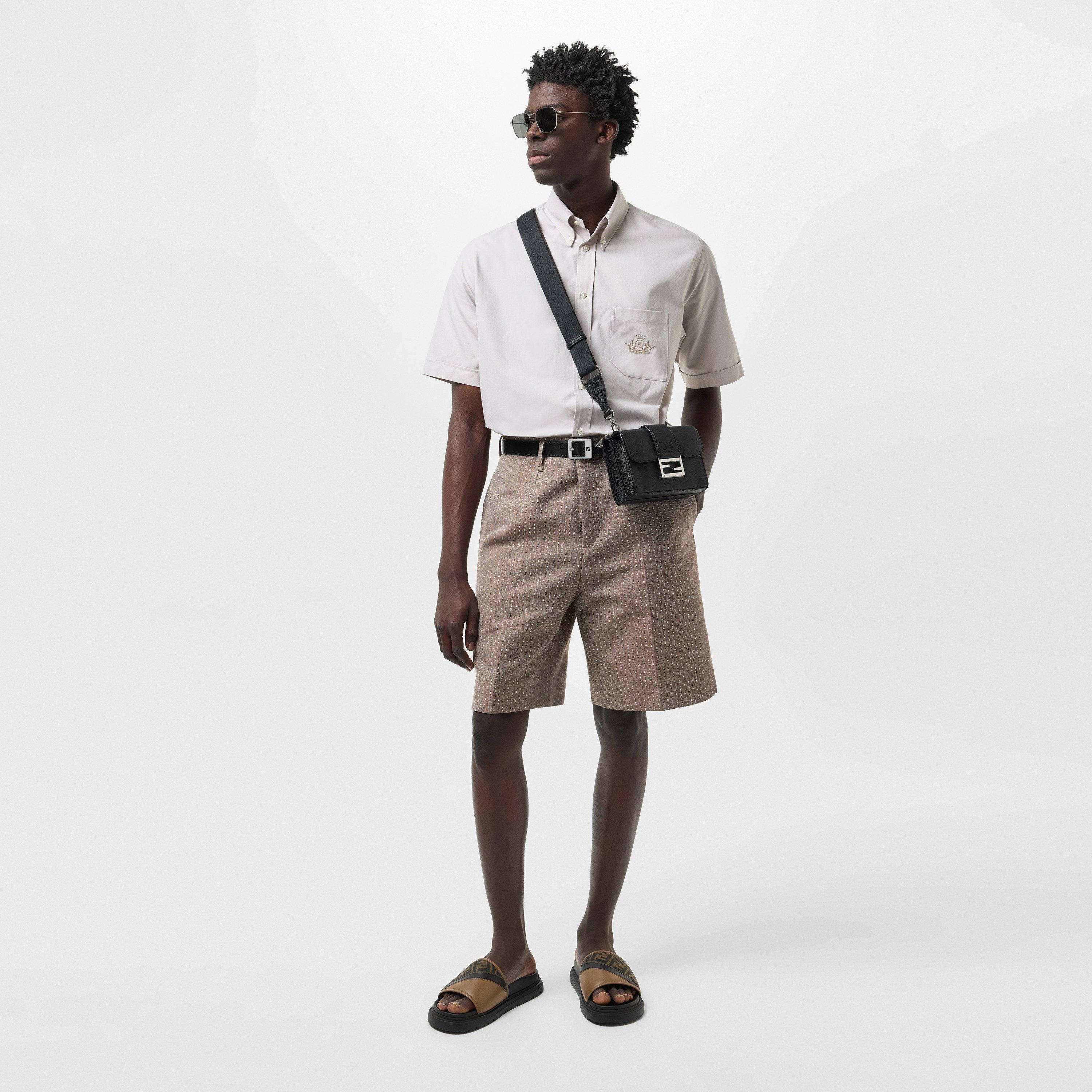 Black - Fendi - Leather Belt - 5