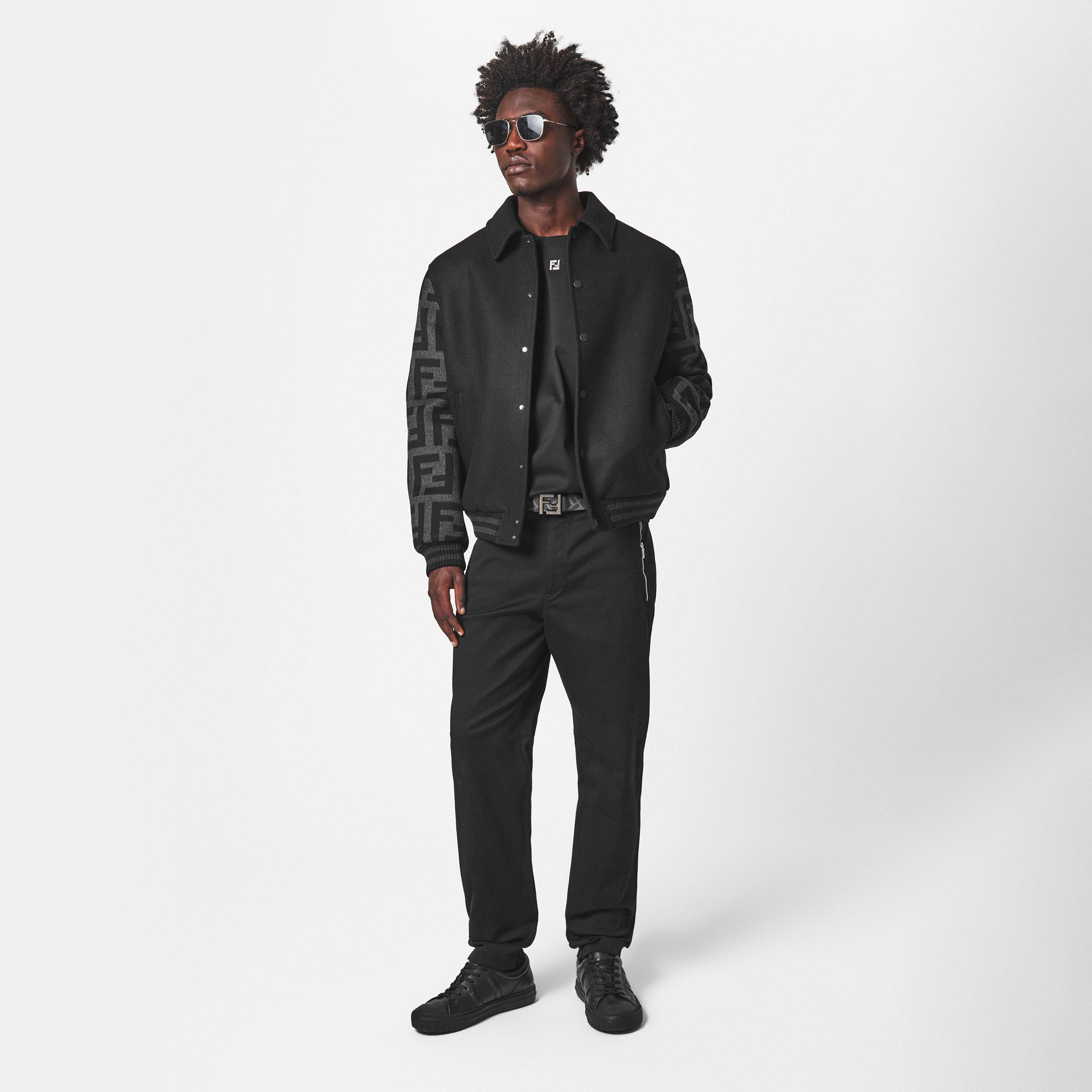 Black - Fendi - Mens FF Reversible Belt - 6