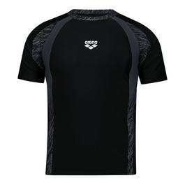 Arena Graphic Short Sleeve Rash Vest