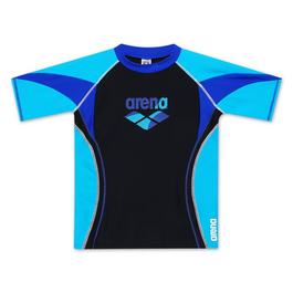 Arena UV Short Sleeve Rash Vest Juniors