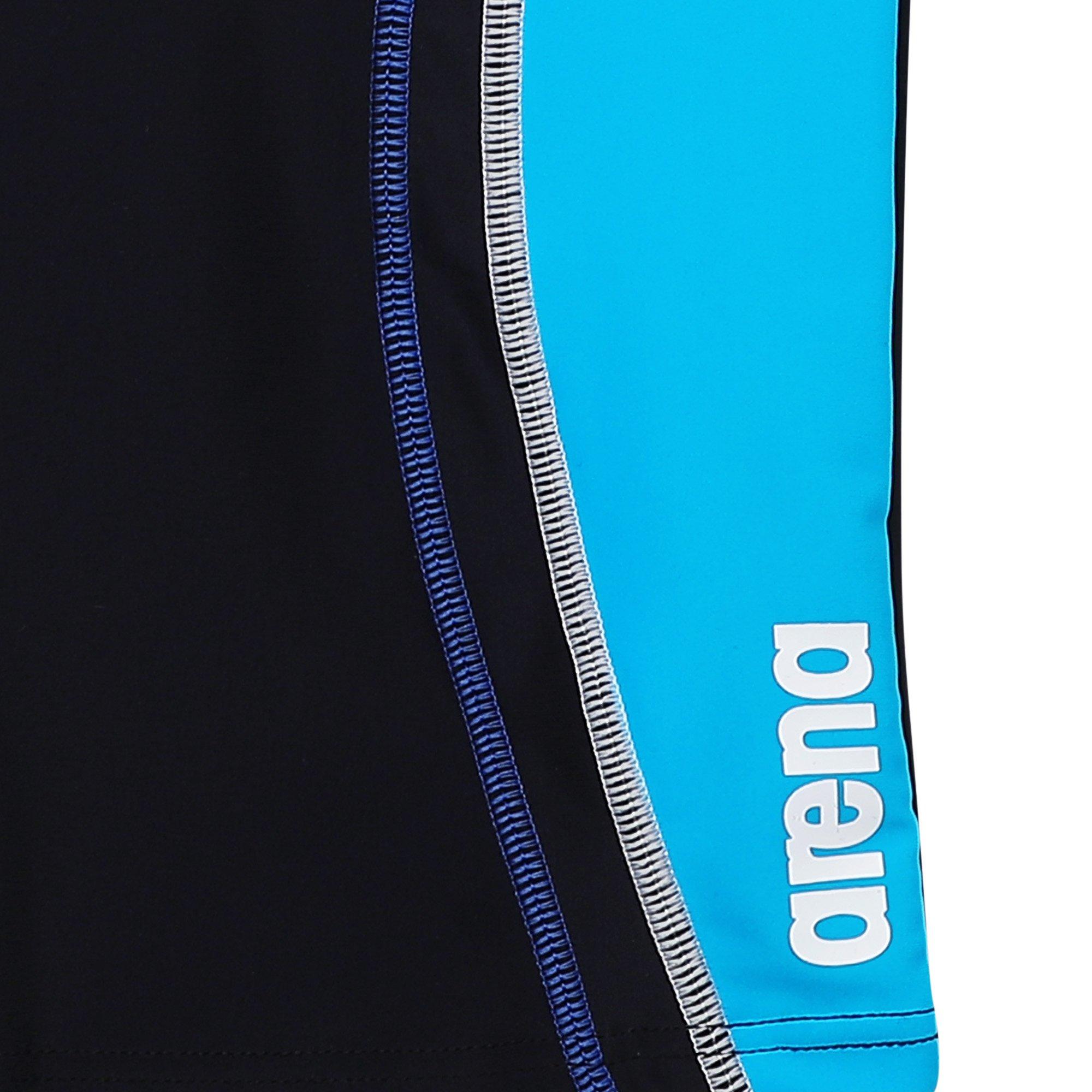 Black - Arena - UV Short Sleeve Rash Vest Juniors - 4