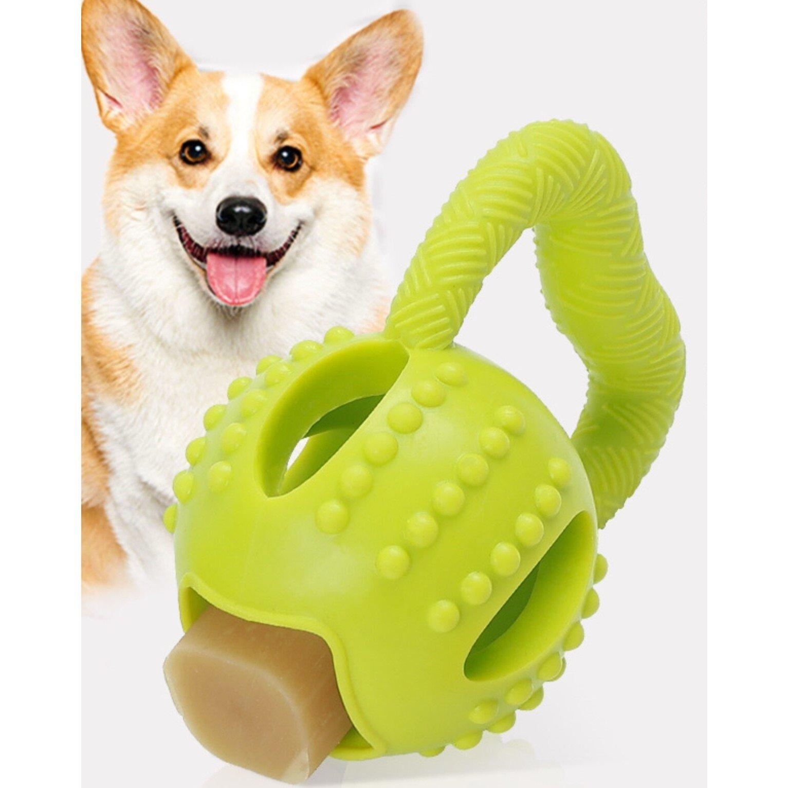 Green - Waggy Tails - Treat Hide Toy - 1