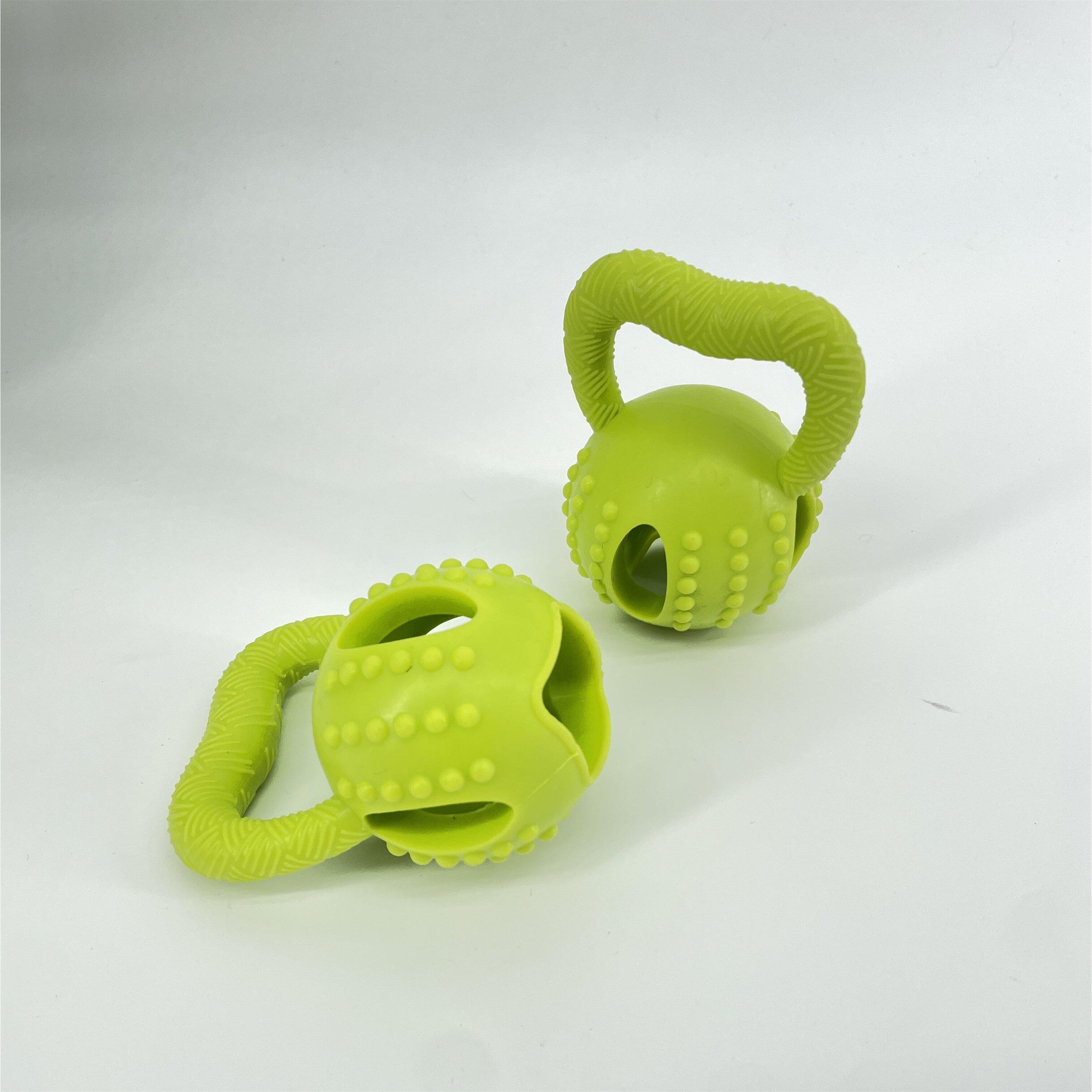 Green - Waggy Tails - Treat Hide Toy - 2