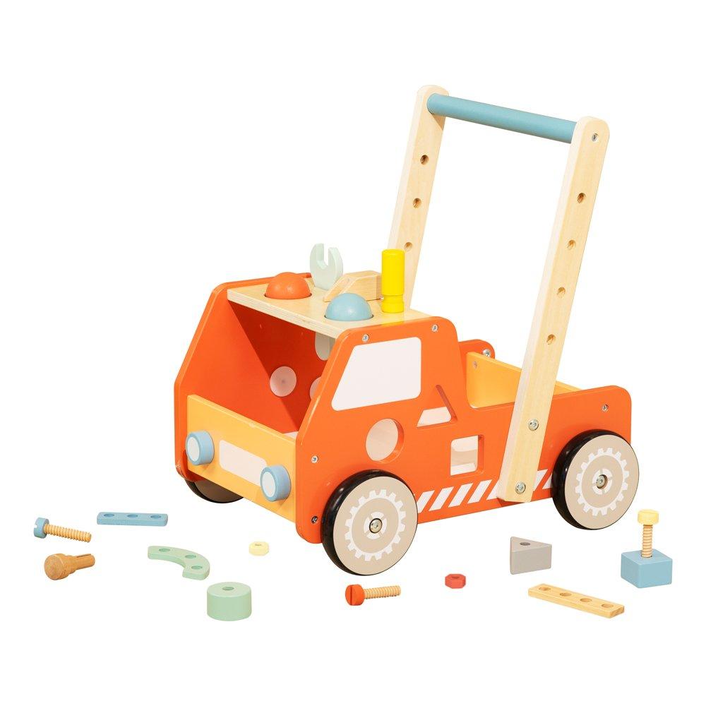 Multi - Tooky Toy - Wooden Tool Kit Walker - 1